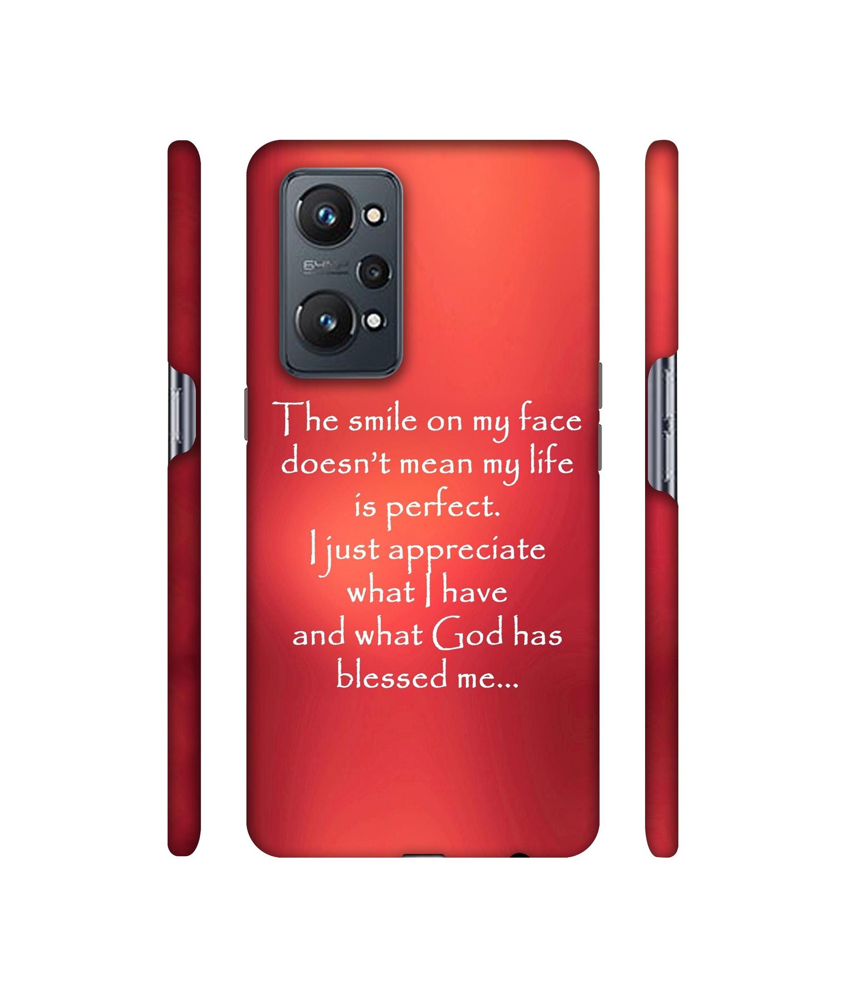 Quotes On Life Designer Hard Back Cover for Realme GT Neo2