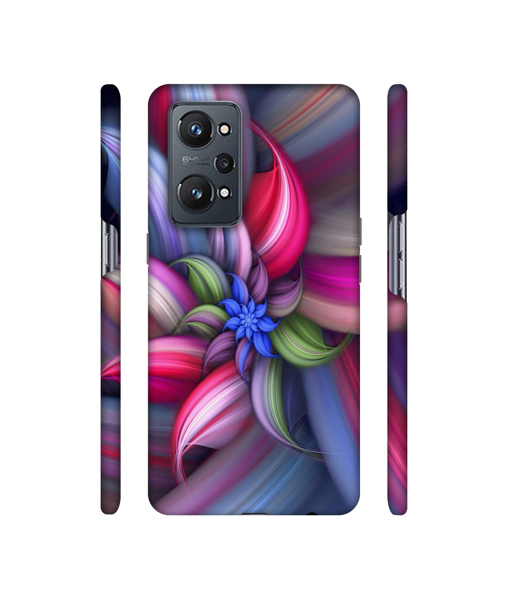 Colorful Flower Designer Hard Back Cover for Realme GT Neo2