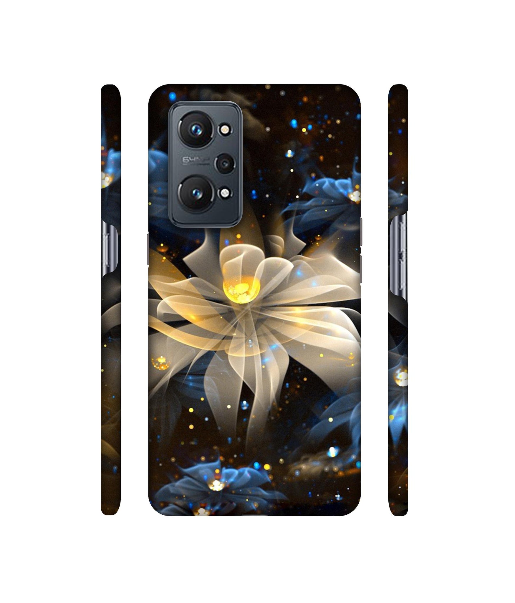 Art Flower Designer Hard Back Cover for Realme GT Neo2