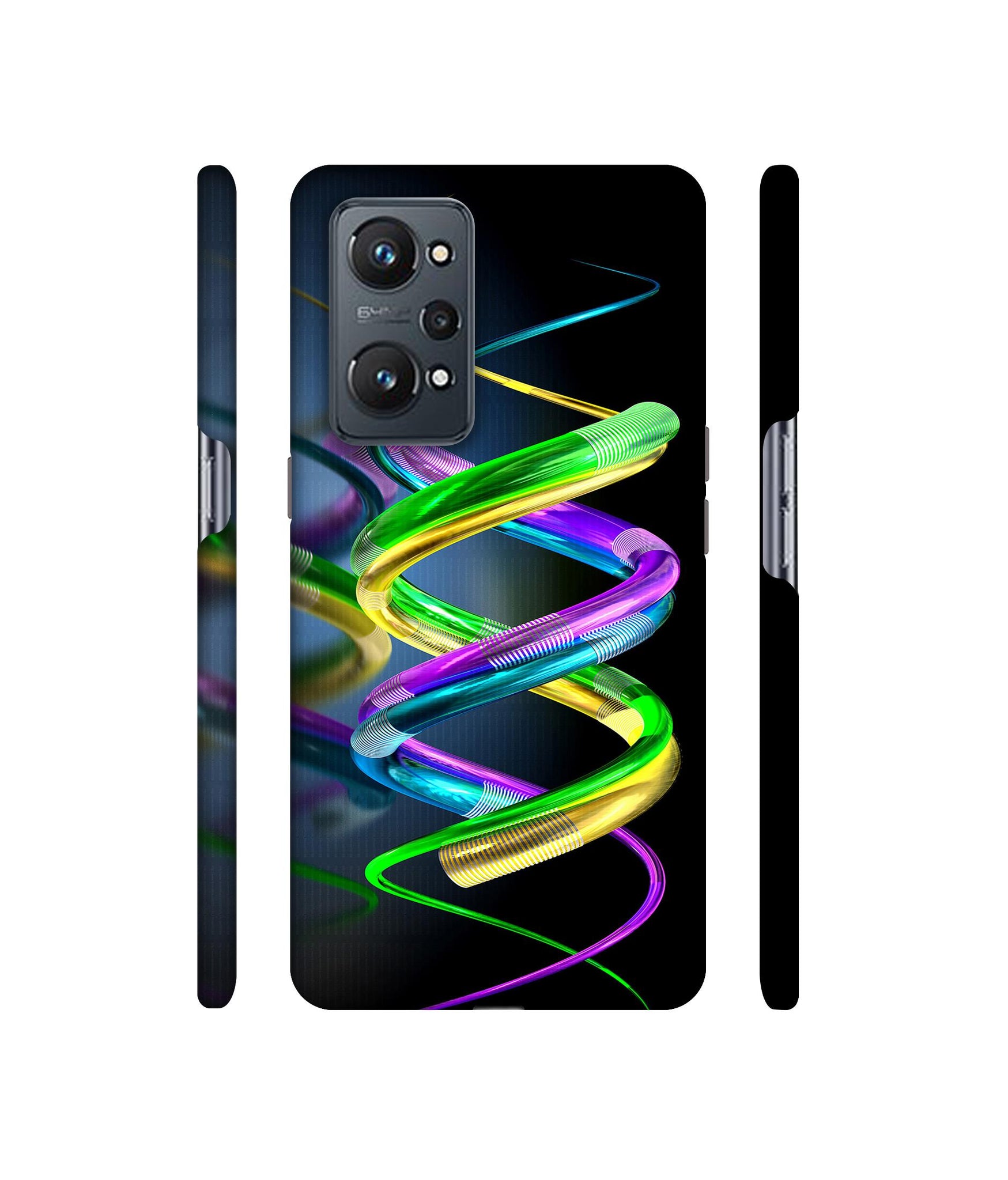 3D Spiral Designer Hard Back Cover for Realme GT Neo2