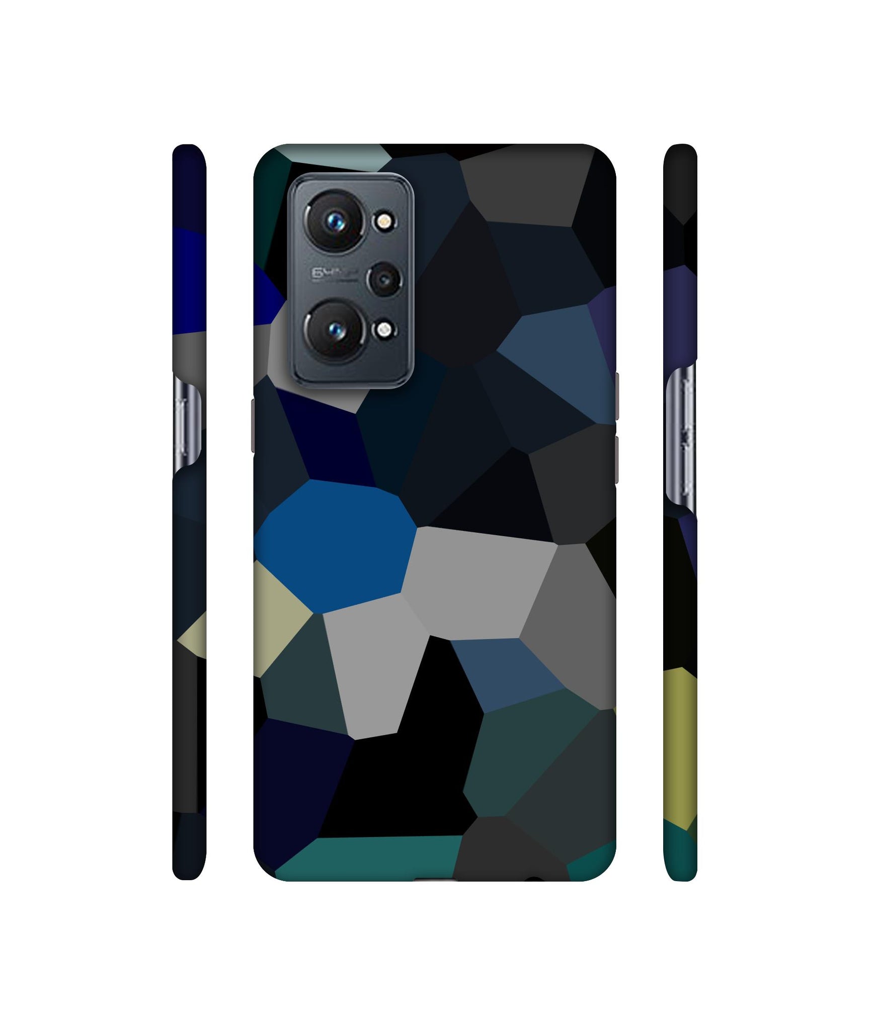 Mathematical Shape Designer Hard Back Cover for Realme GT Neo2