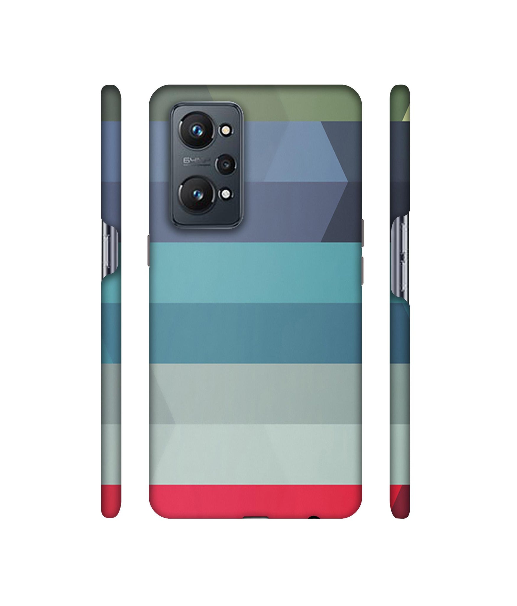 Colorful Lines Designer Hard Back Cover for Realme GT Neo2