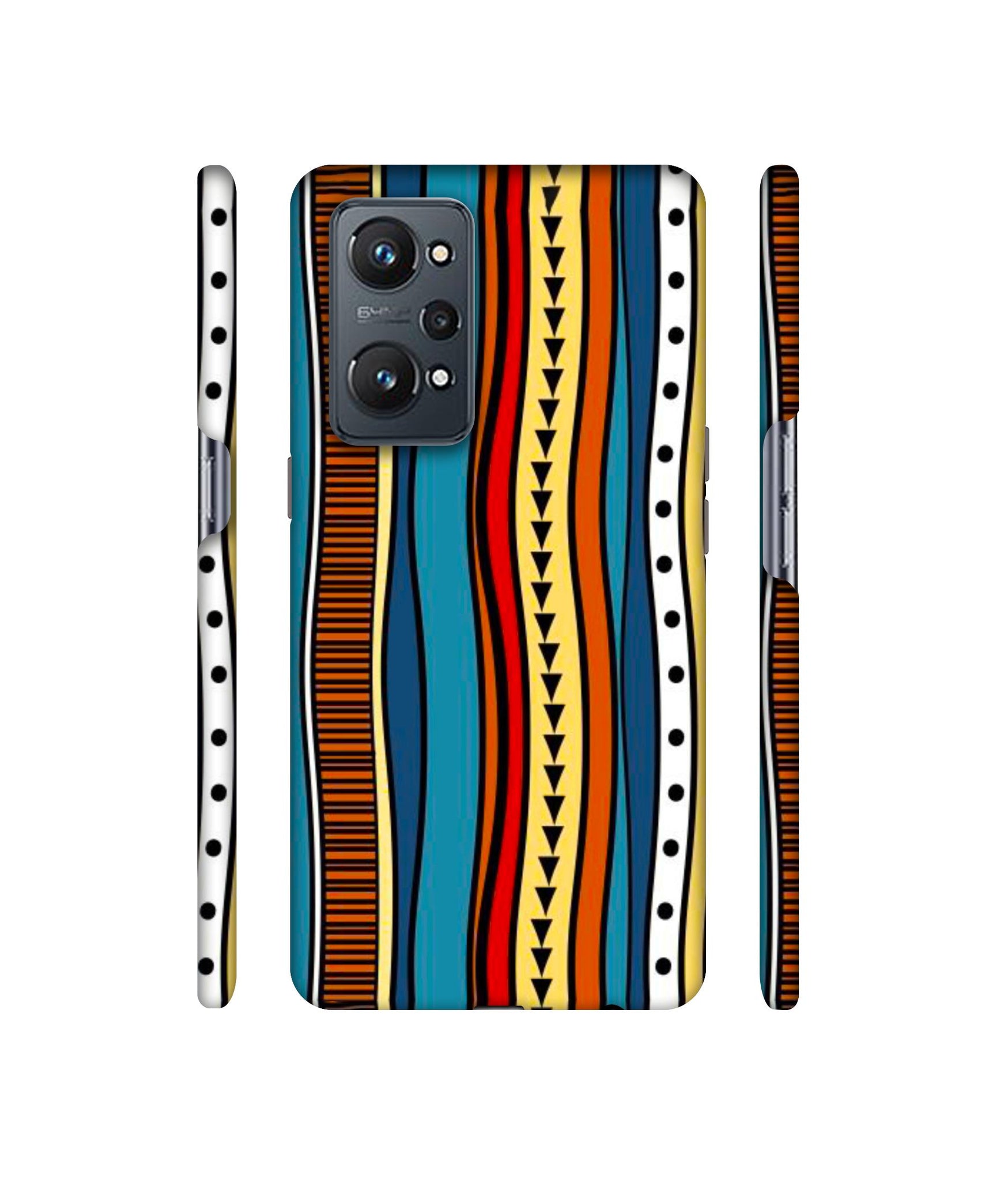 Rangoli Folk Art Designer Hard Back Cover for Realme GT Neo2