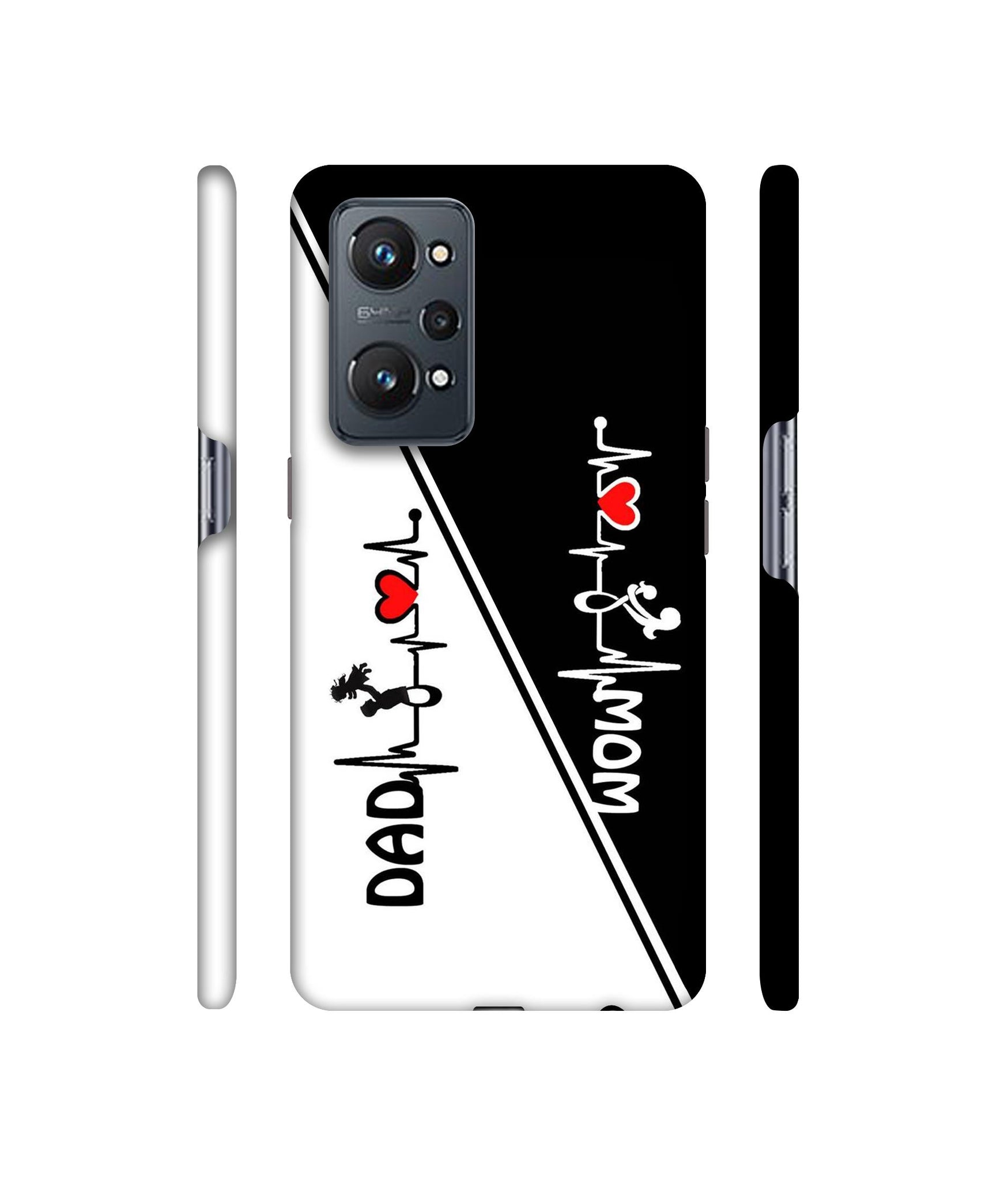 Mom and Dad Lover Designer Hard Back Cover for Realme GT Neo2