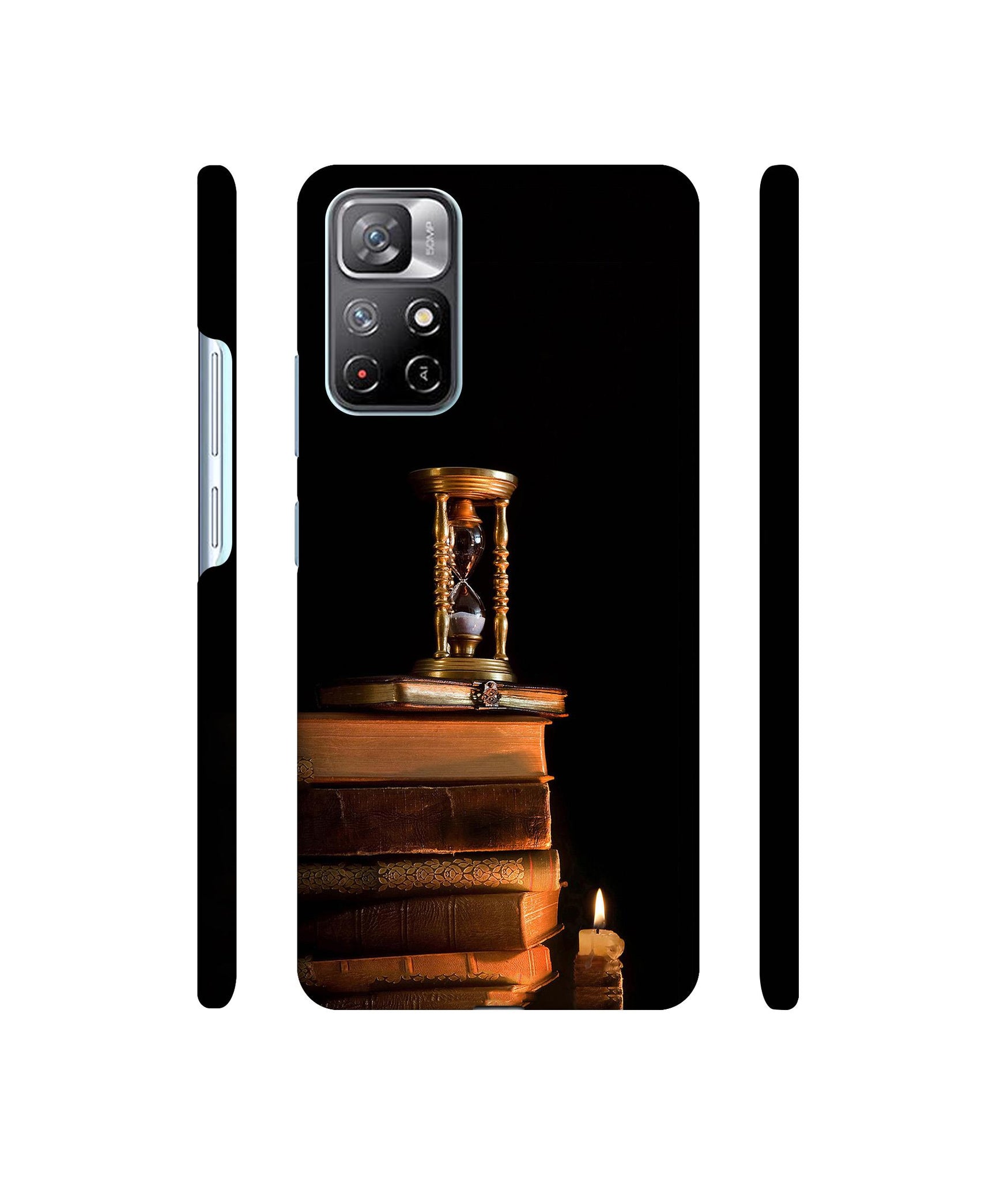 Magic Candles Books Designer Hard Back Cover for Mi Redmi Note 11T 5G / Poco M4 Pro 5G