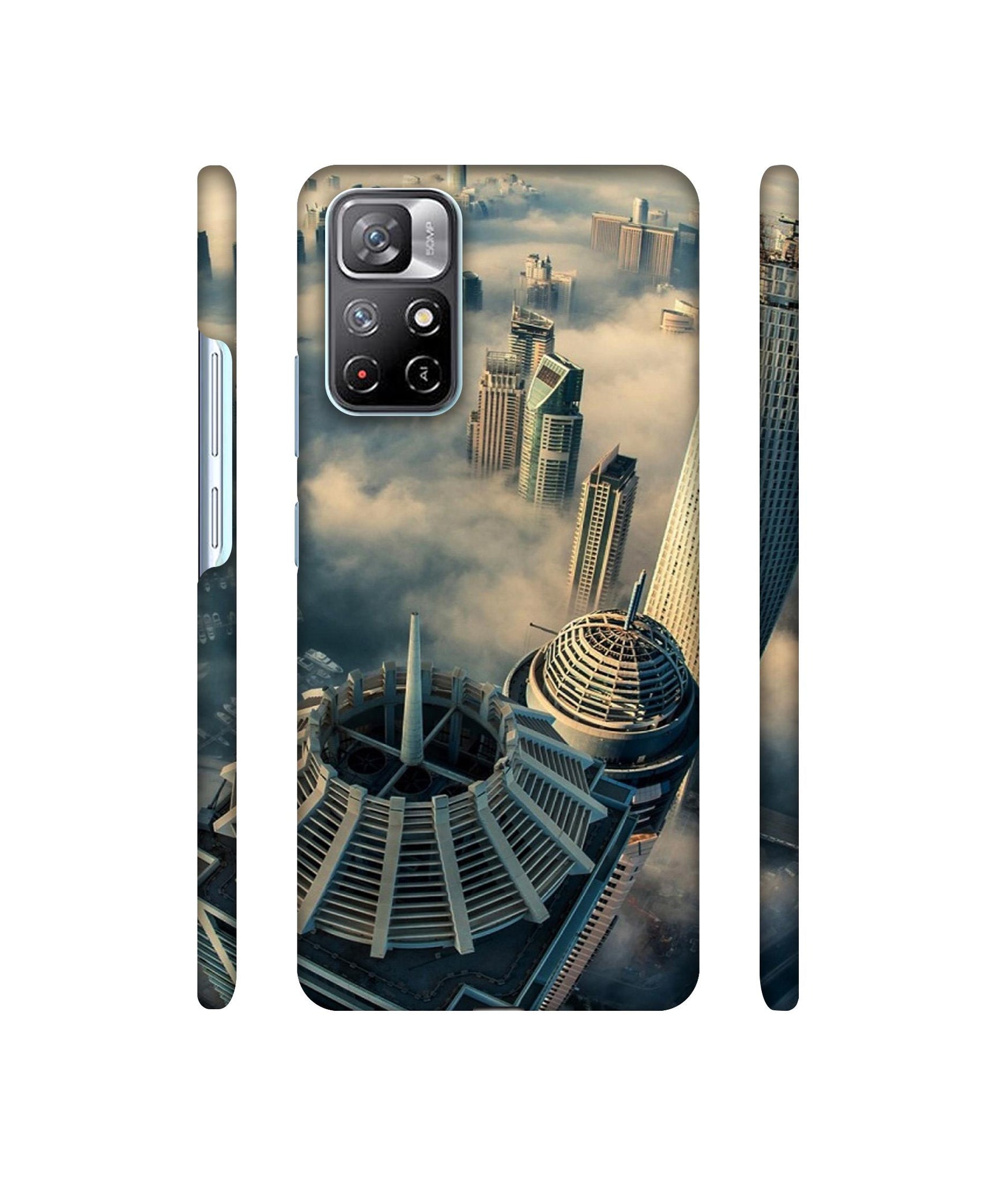 City Scapes Designer Hard Back Cover for Mi Redmi Note 11T 5G / Poco M4 Pro 5G
