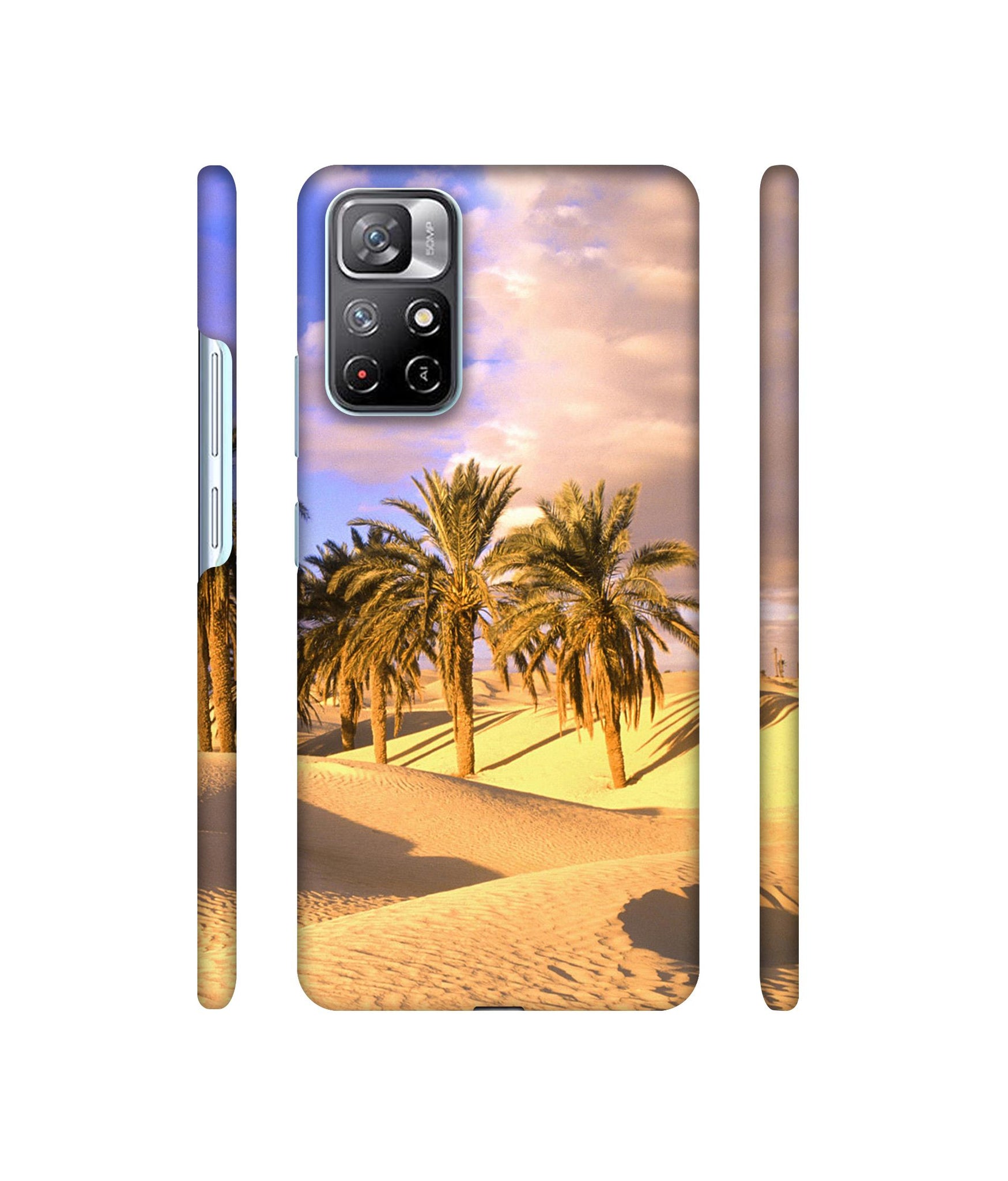 Cat Heart Tail Designer Hard Back Cover for Mi Redmi Note 11T 5G / Poco M4 Pro 5G