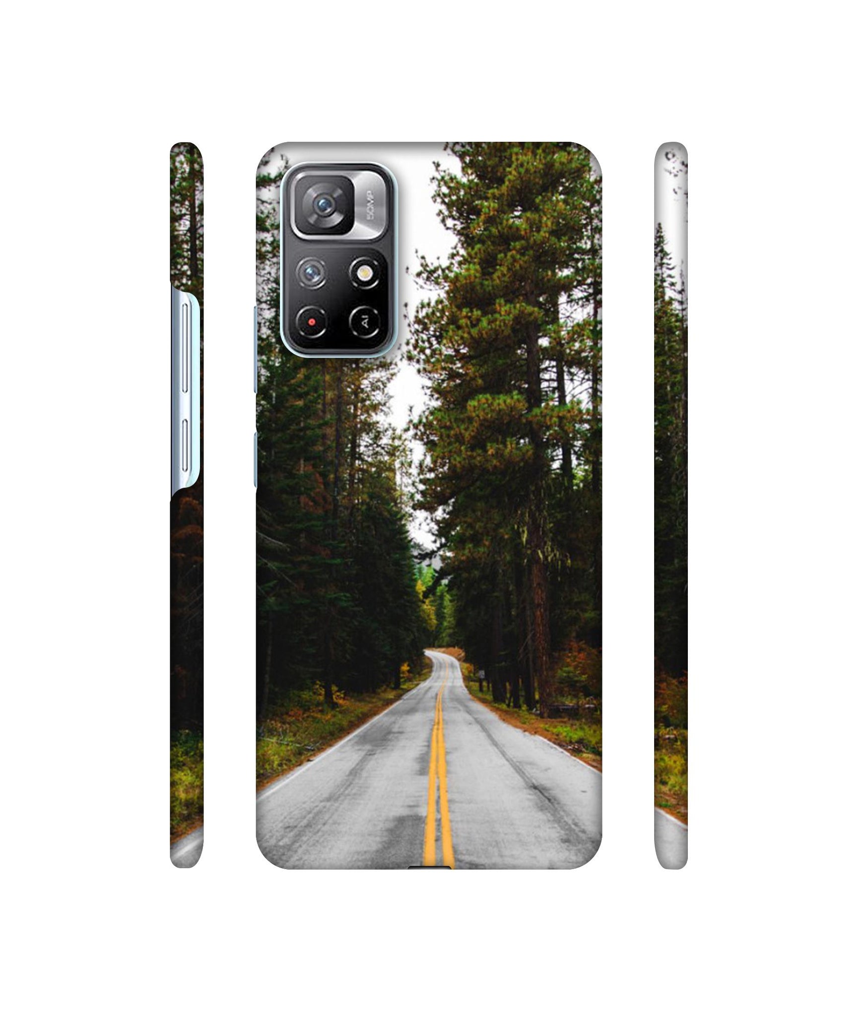 Road Photo Designer Hard Back Cover for Mi Redmi Note 11T 5G / Poco M4 Pro 5G