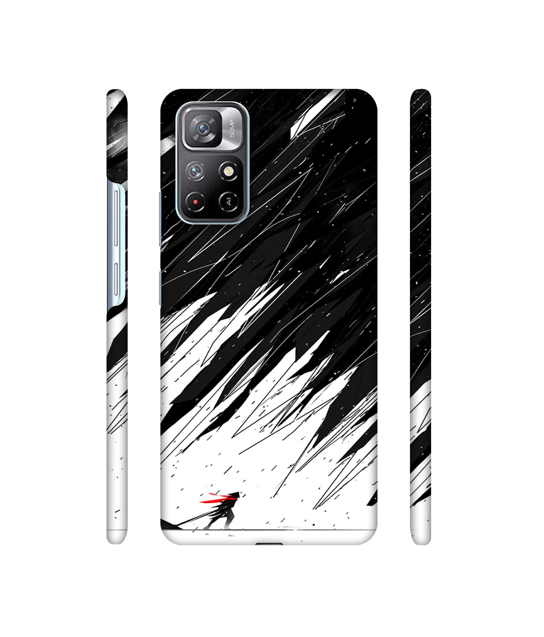 Geometric Strom Designer Hard Back Cover for Mi Redmi Note 11T 5G / Poco M4 Pro 5G