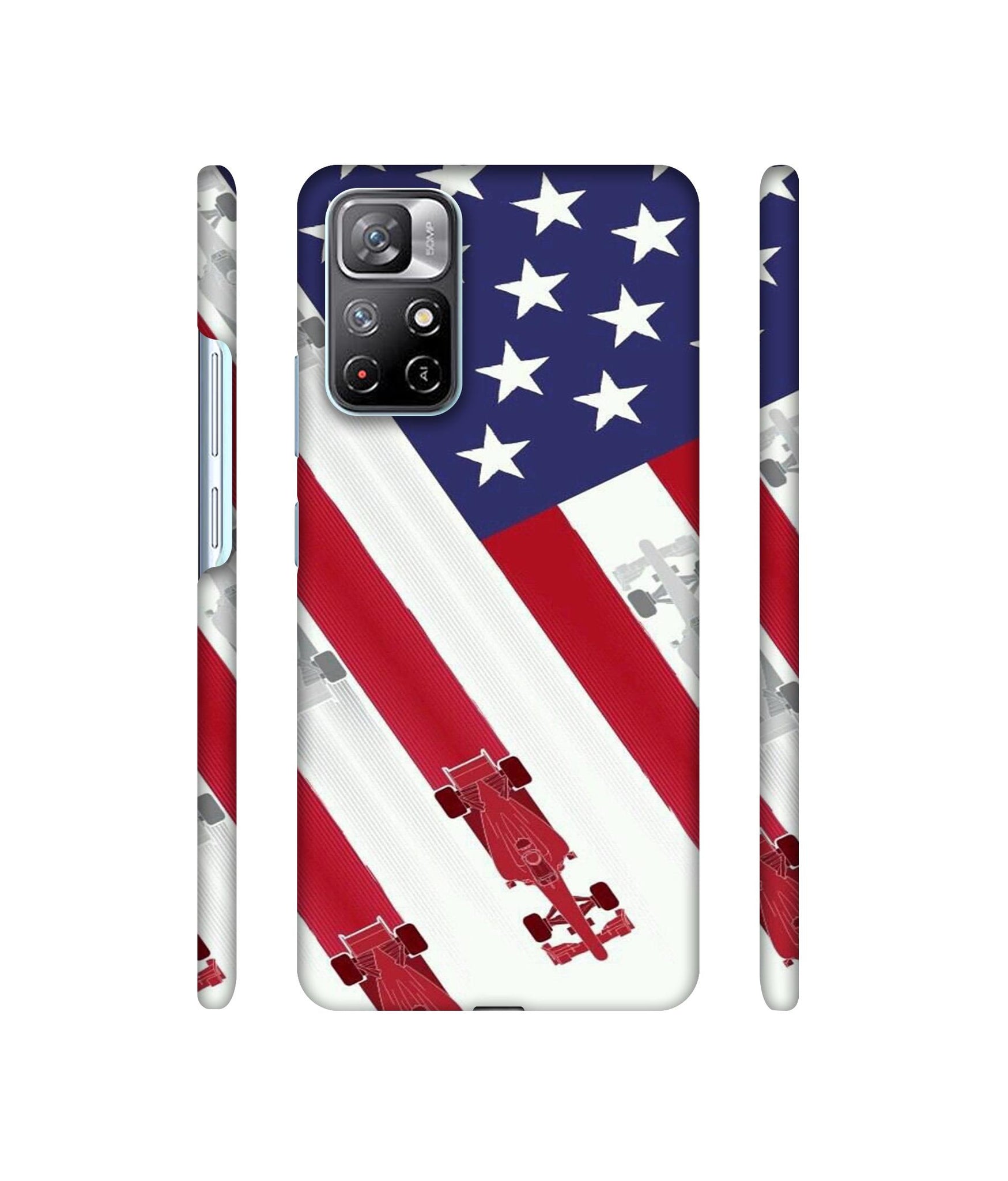 Ferrari On the Zoom Print Designer Hard Back Cover for Mi Redmi Note 11T 5G / Poco M4 Pro 5G