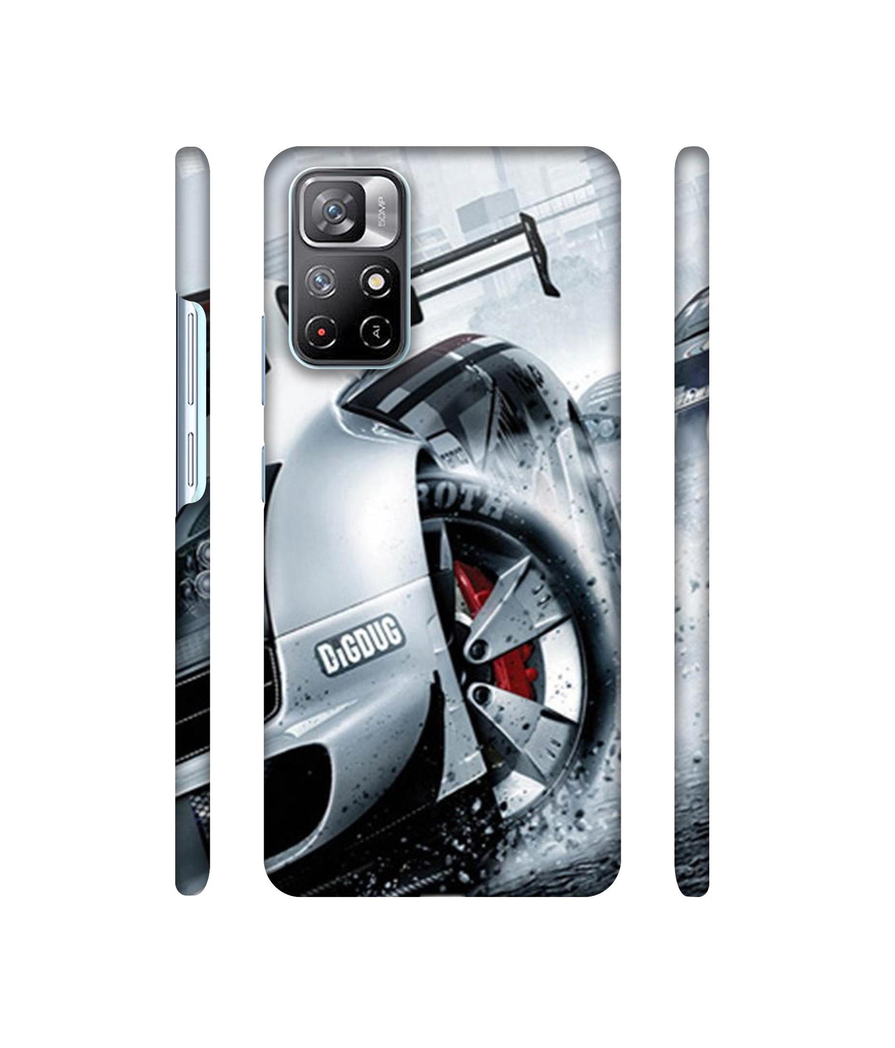 Drift Sport Print Designer Hard Back Cover for Mi Redmi Note 11T 5G / Poco M4 Pro 5G