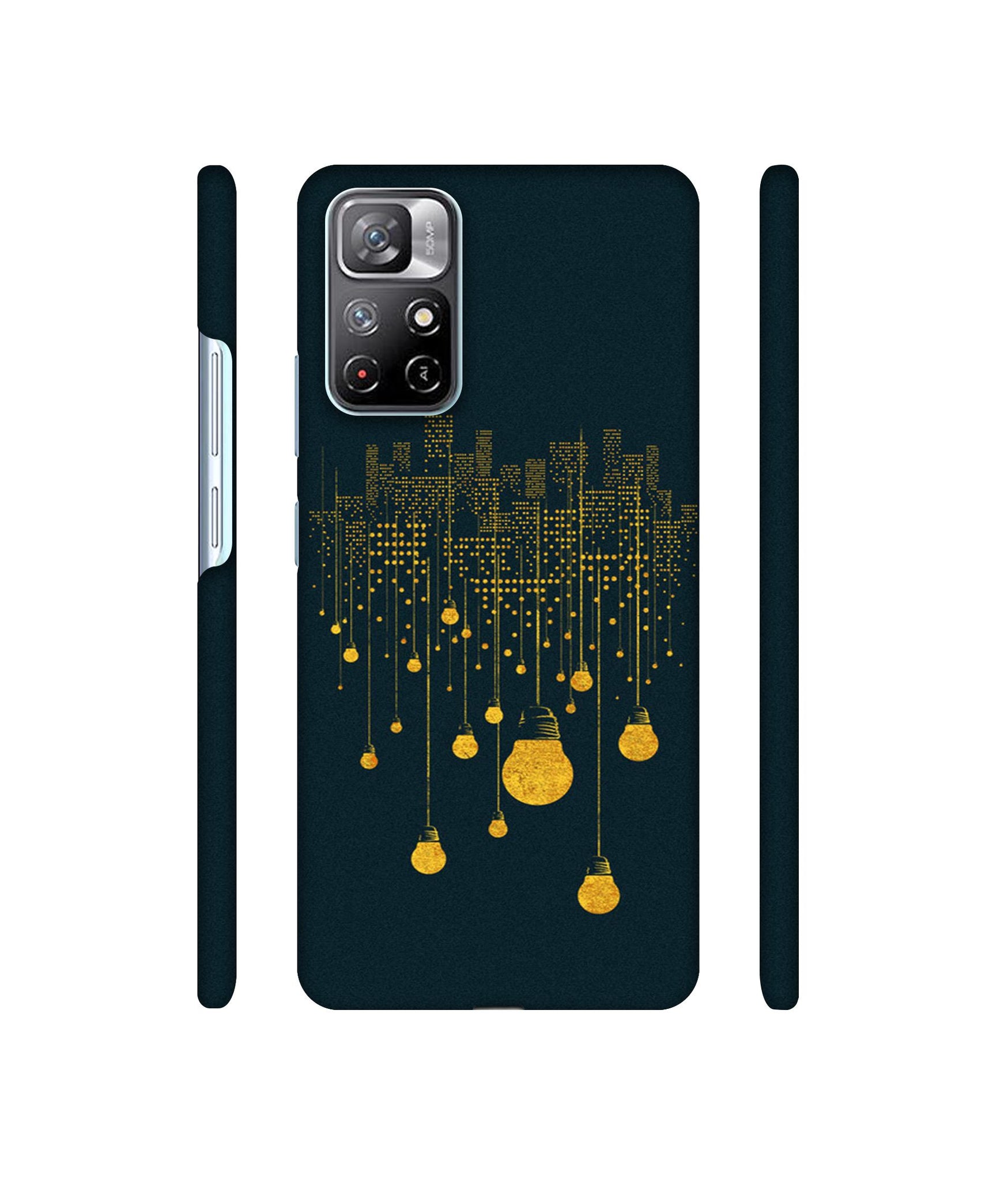 City Light Pattern Designer Hard Back Cover for Mi Redmi Note 11T 5G / Poco M4 Pro 5G