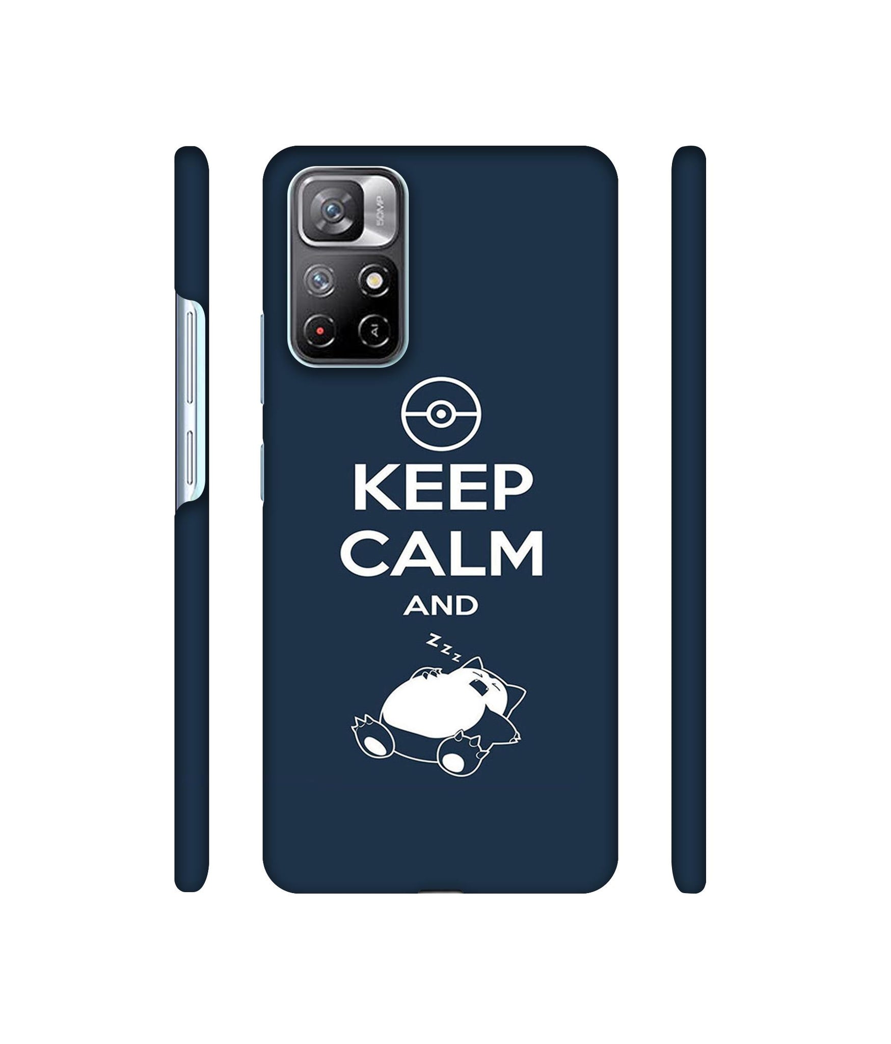 Sleep Pattern Designer Hard Back Cover for Mi Redmi Note 11T 5G / Poco M4 Pro 5G
