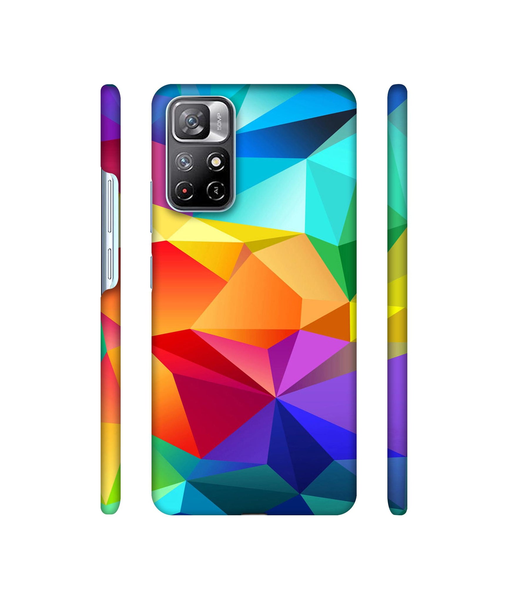 Colorful Pattern Designer Hard Back Cover for Mi Redmi Note 11T 5G / Poco M4 Pro 5G