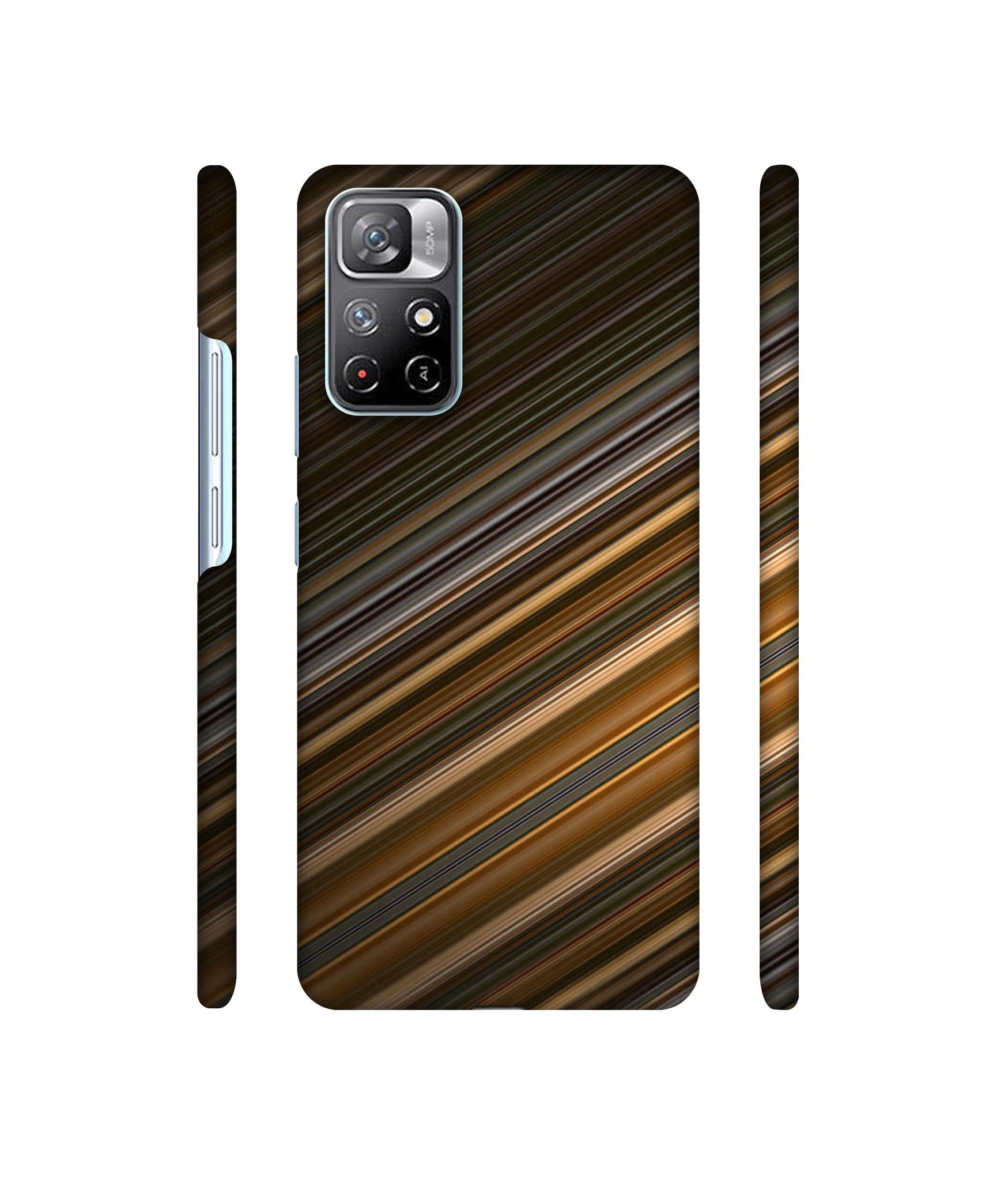 Stripes Designer Hard Back Cover for Mi Redmi Note 11T 5G / Poco M4 Pro 5G