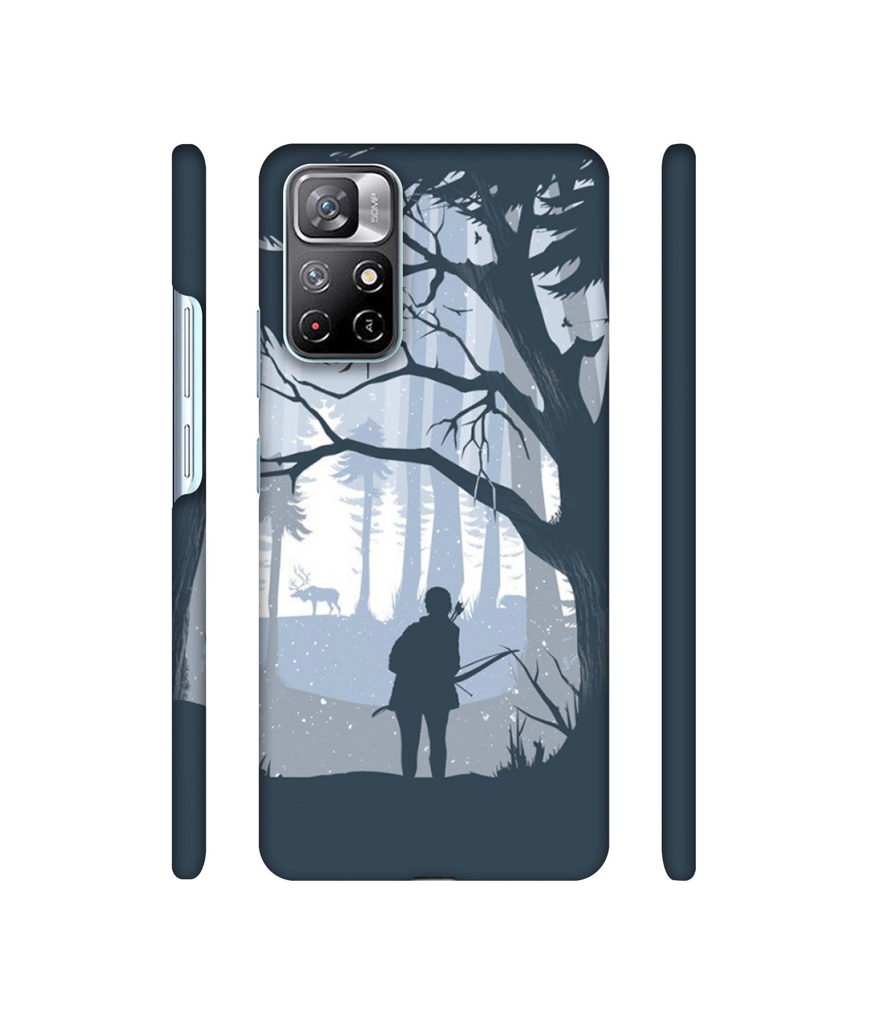 Hunter Designer Hard Back Cover for Mi Redmi Note 11T 5G / Poco M4 Pro 5G