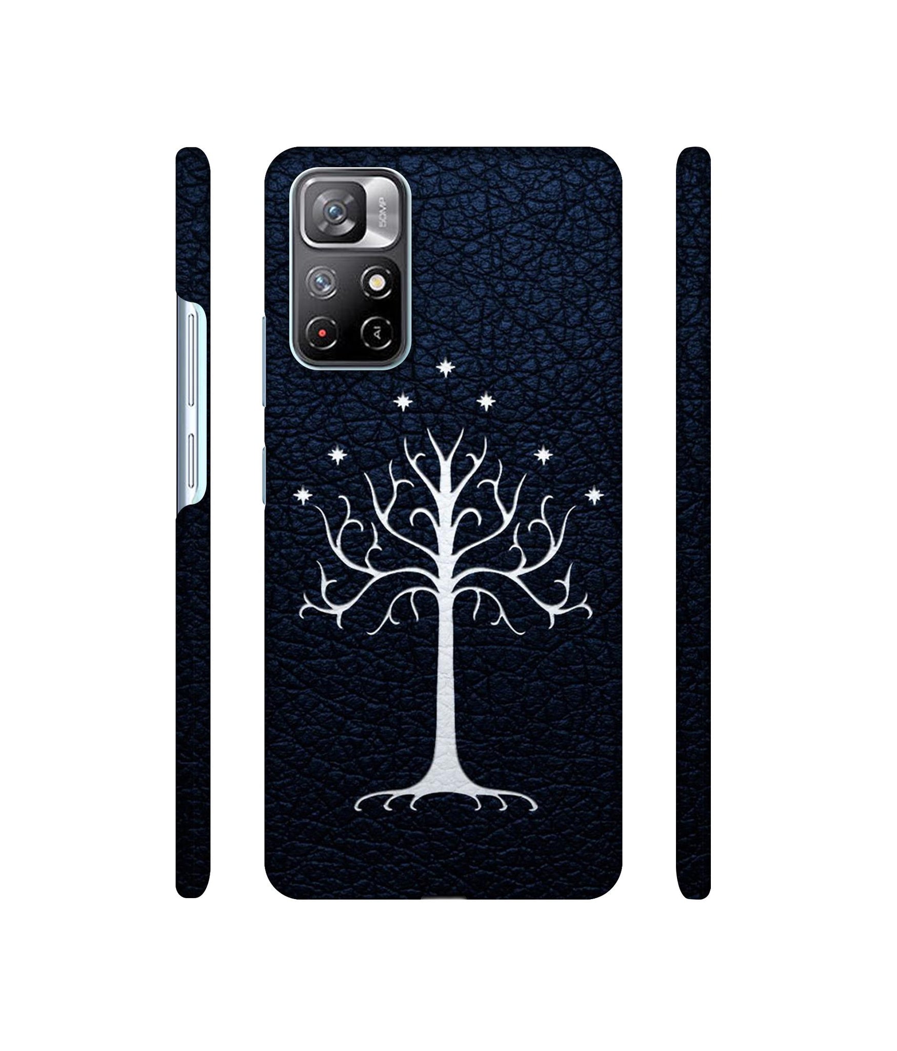 Magic Tree Pattern Designer Hard Back Cover for Mi Redmi Note 11T 5G / Poco M4 Pro 5G