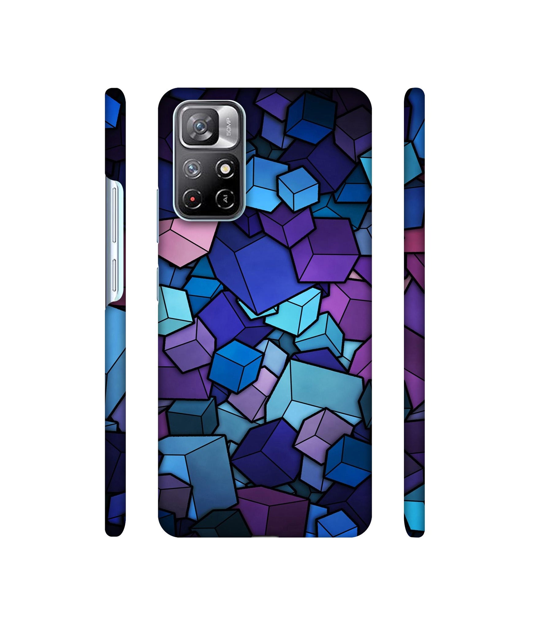 Color Box Designer Hard Back Cover for Mi Redmi Note 11T 5G / Poco M4 Pro 5G