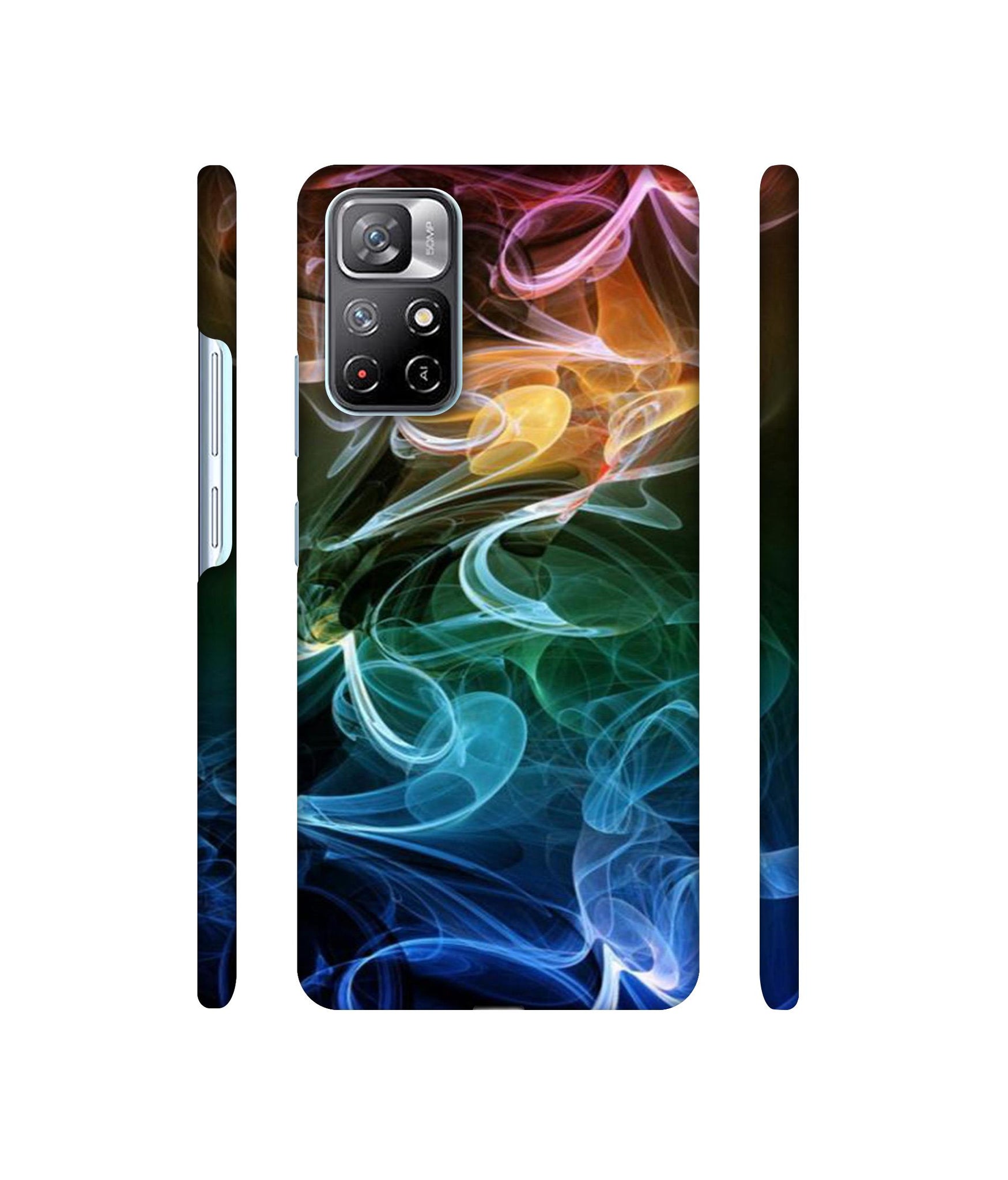 Smoky Pattern Designer Hard Back Cover for Mi Redmi Note 11T 5G / Poco M4 Pro 5G