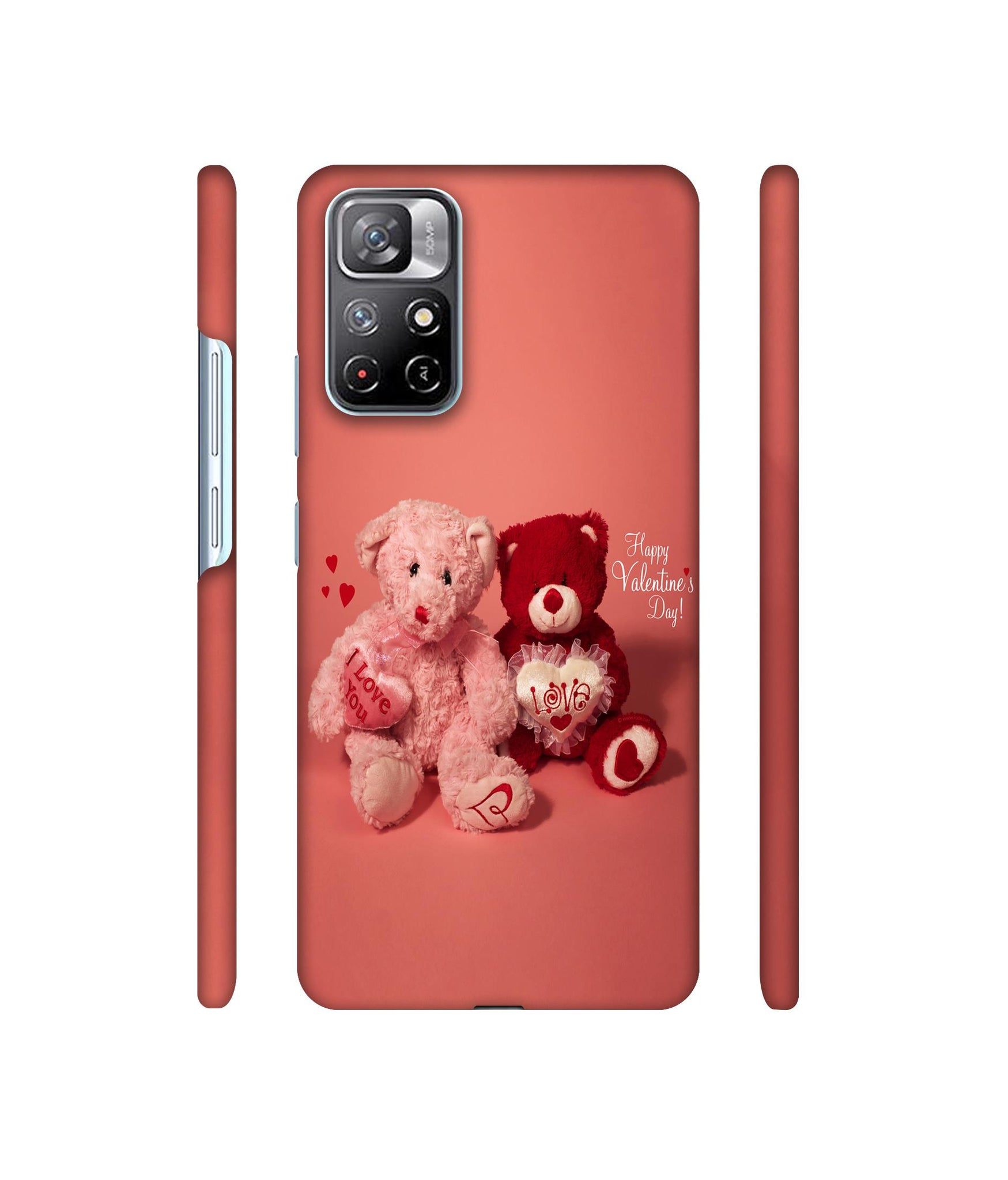 Valentine Day Designer Hard Back Cover for Mi Redmi Note 11T 5G / Poco M4 Pro 5G