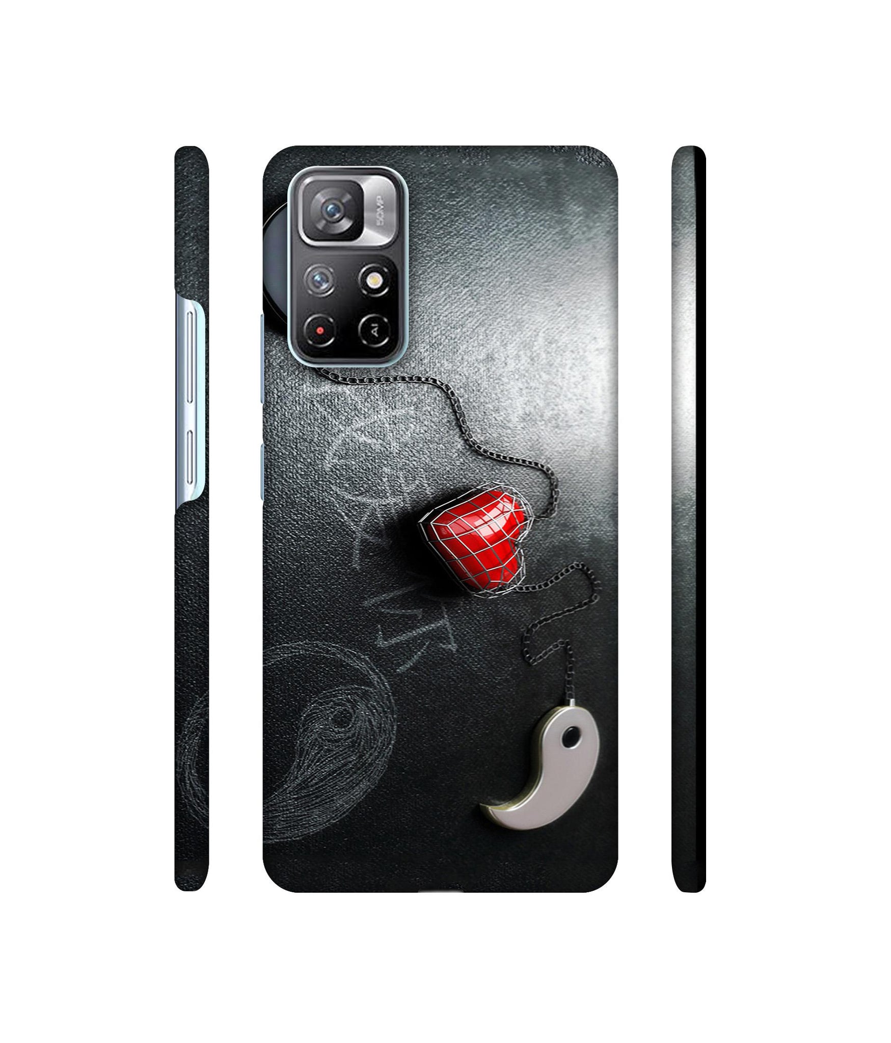 Chinnese Yin and Yang Designer Hard Back Cover for Mi Redmi Note 11T 5G / Poco M4 Pro 5G