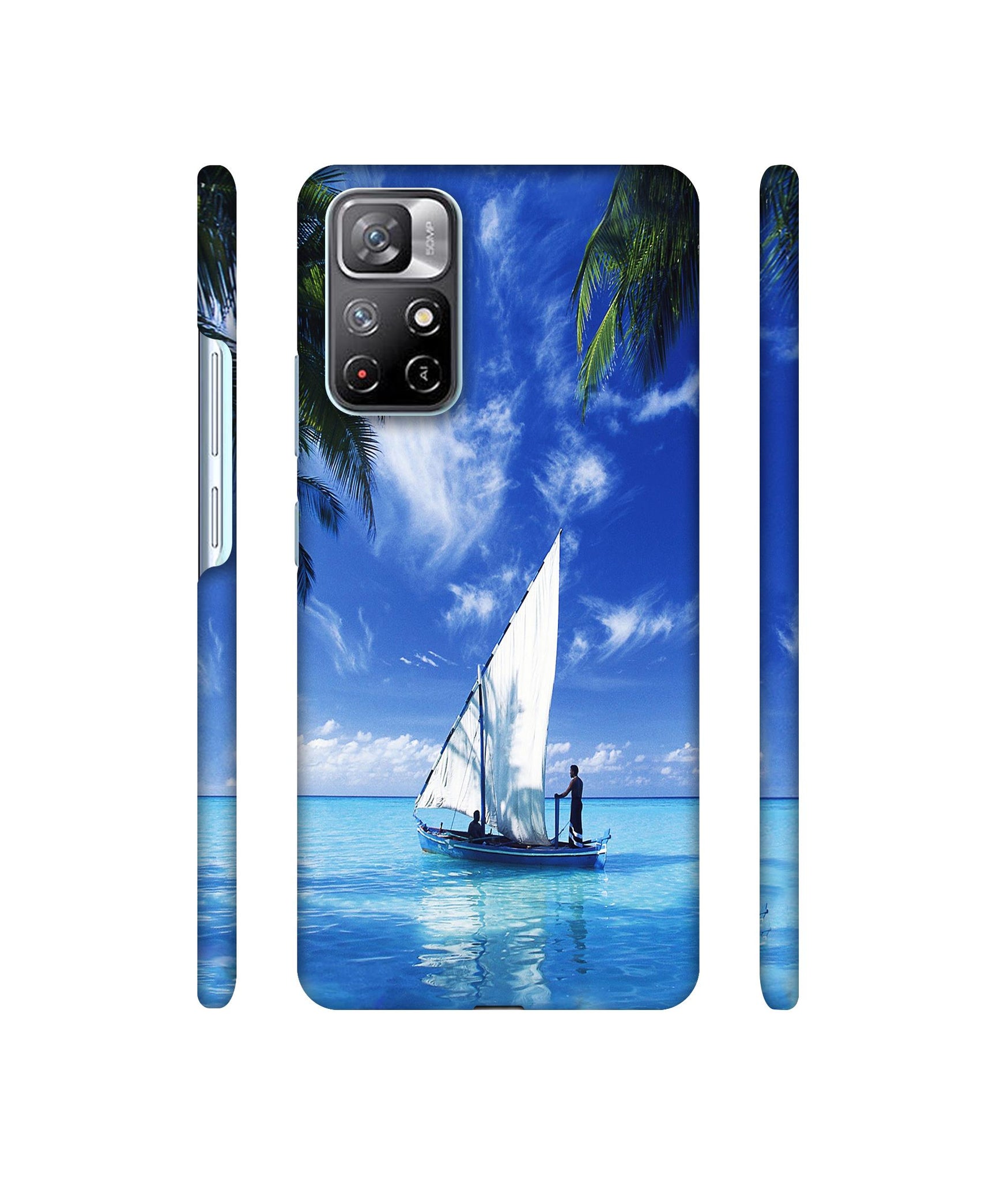 Indian Ocean Designer Hard Back Cover for Mi Redmi Note 11T 5G / Poco M4 Pro 5G