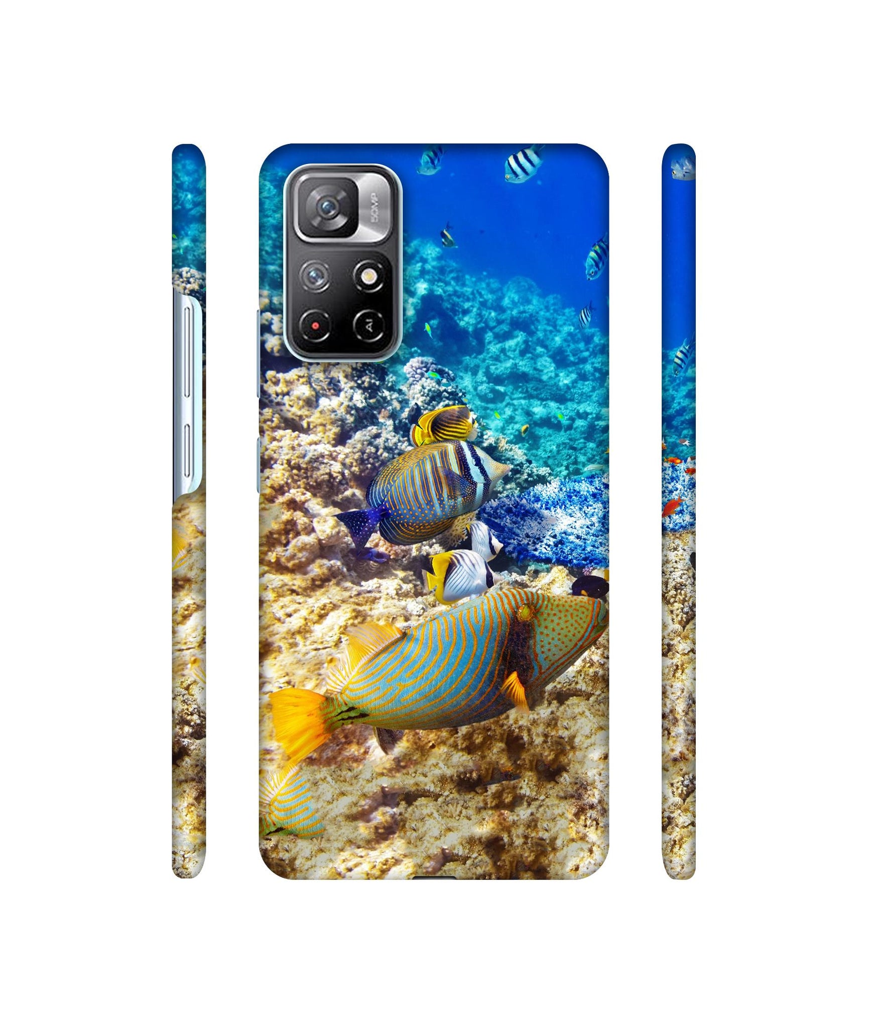 Underwater World Designer Hard Back Cover for Mi Redmi Note 11T 5G / Poco M4 Pro 5G