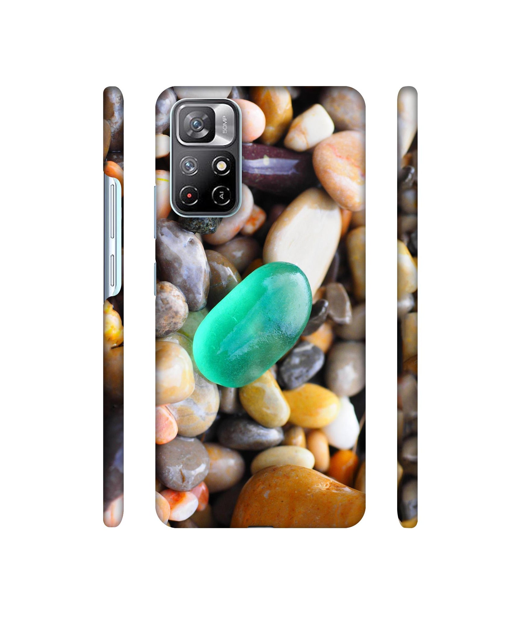 Sea Stones Designer Hard Back Cover for Mi Redmi Note 11T 5G / Poco M4 Pro 5G