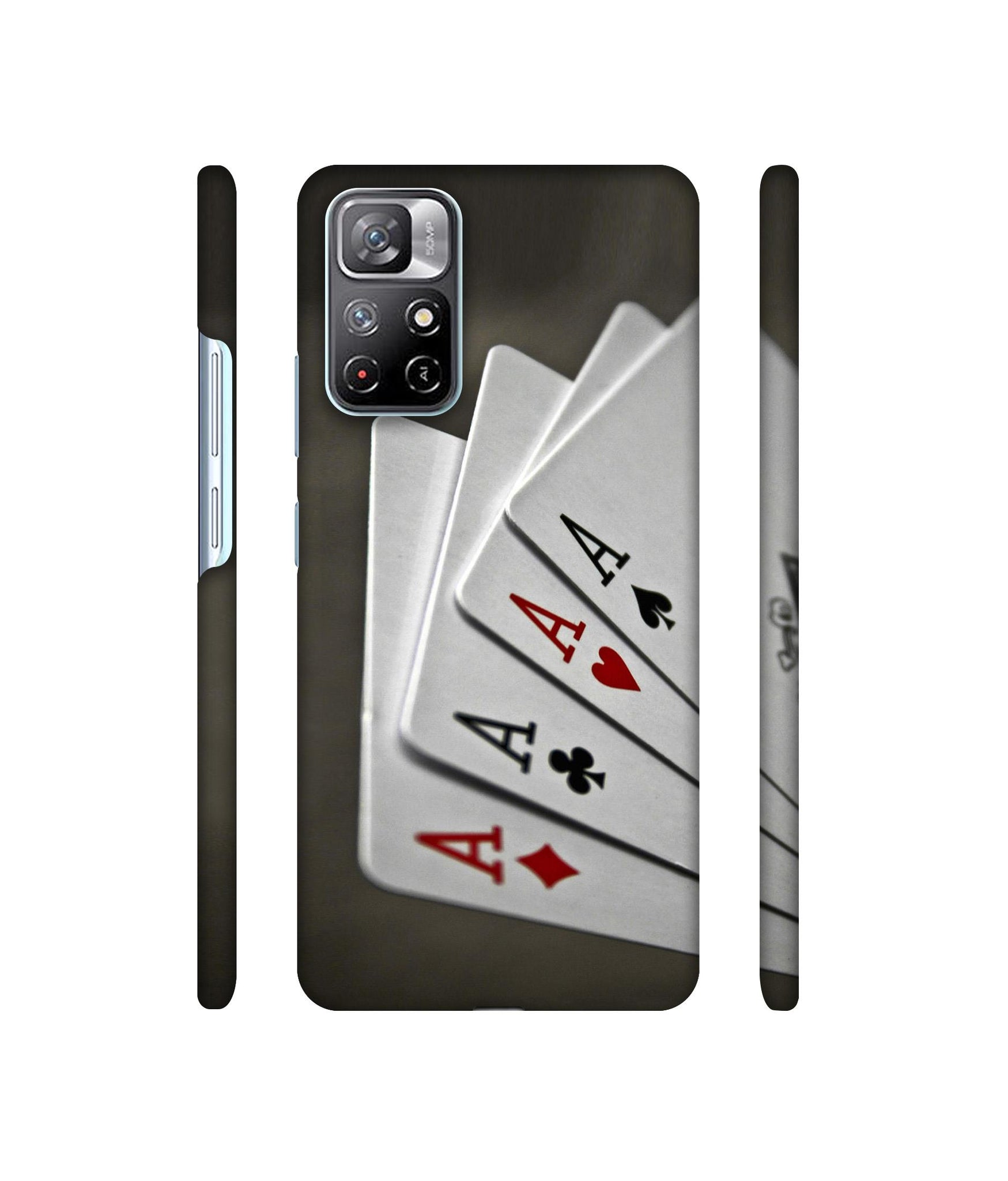 Ace Cards Designer Hard Back Cover for Mi Redmi Note 11T 5G / Poco M4 Pro 5G