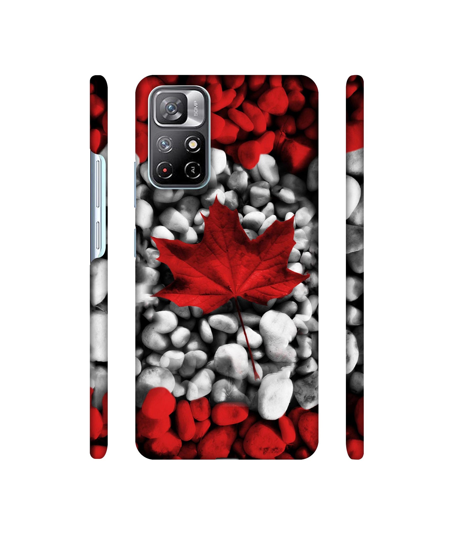 Canada Leaves Flag Designer Hard Back Cover for Mi Redmi Note 11T 5G / Poco M4 Pro 5G