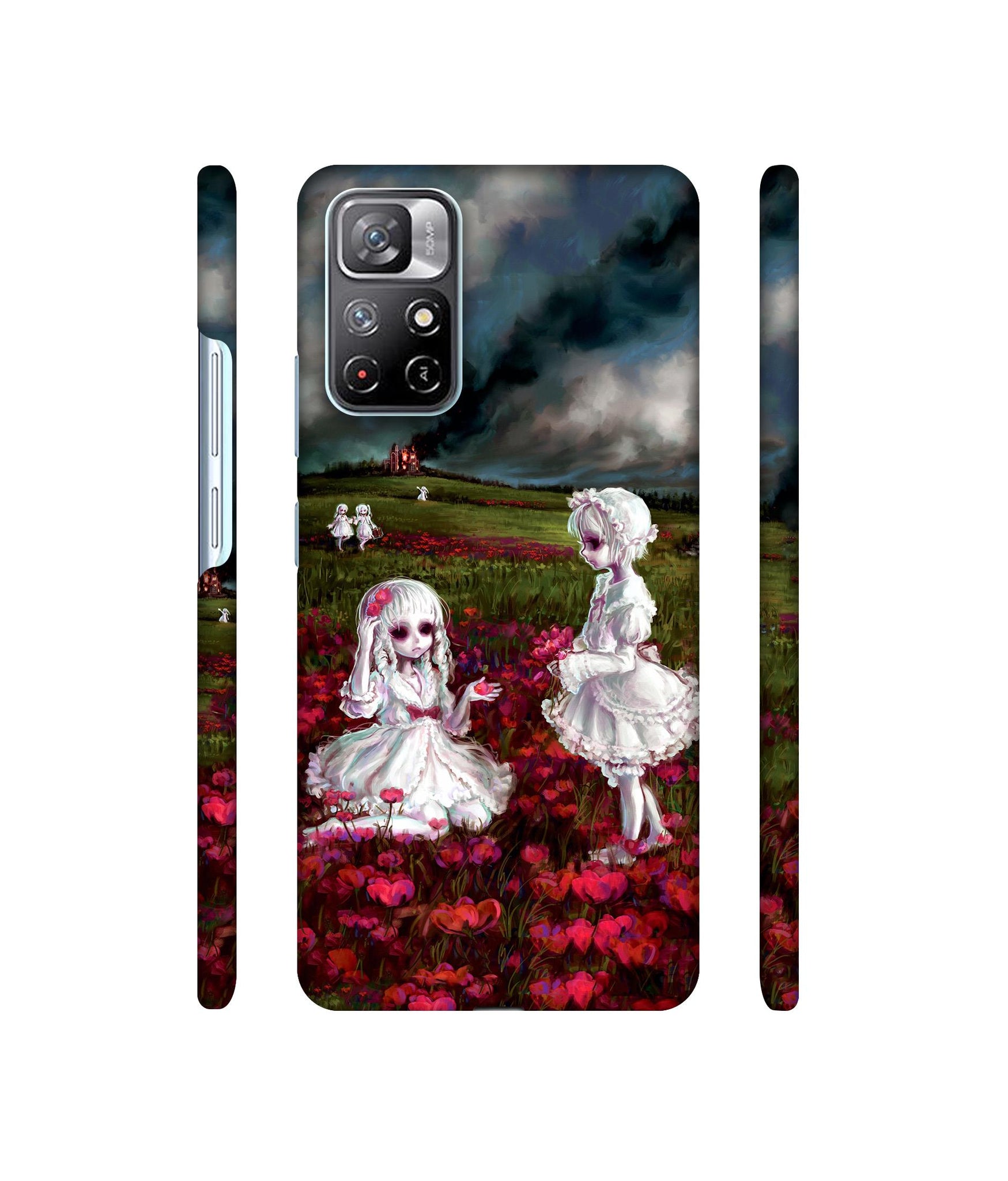 Vampires Girls Designer Hard Back Cover for Mi Redmi Note 11T 5G / Poco M4 Pro 5G