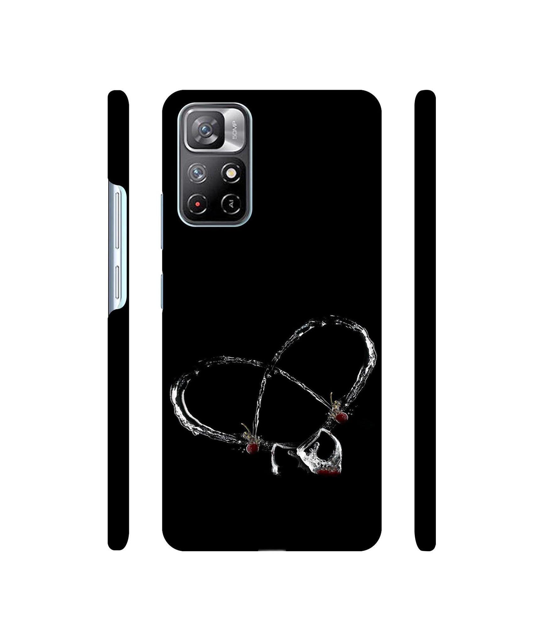 Heart Wine Designer Hard Back Cover for Mi Redmi Note 11T 5G / Poco M4 Pro 5G