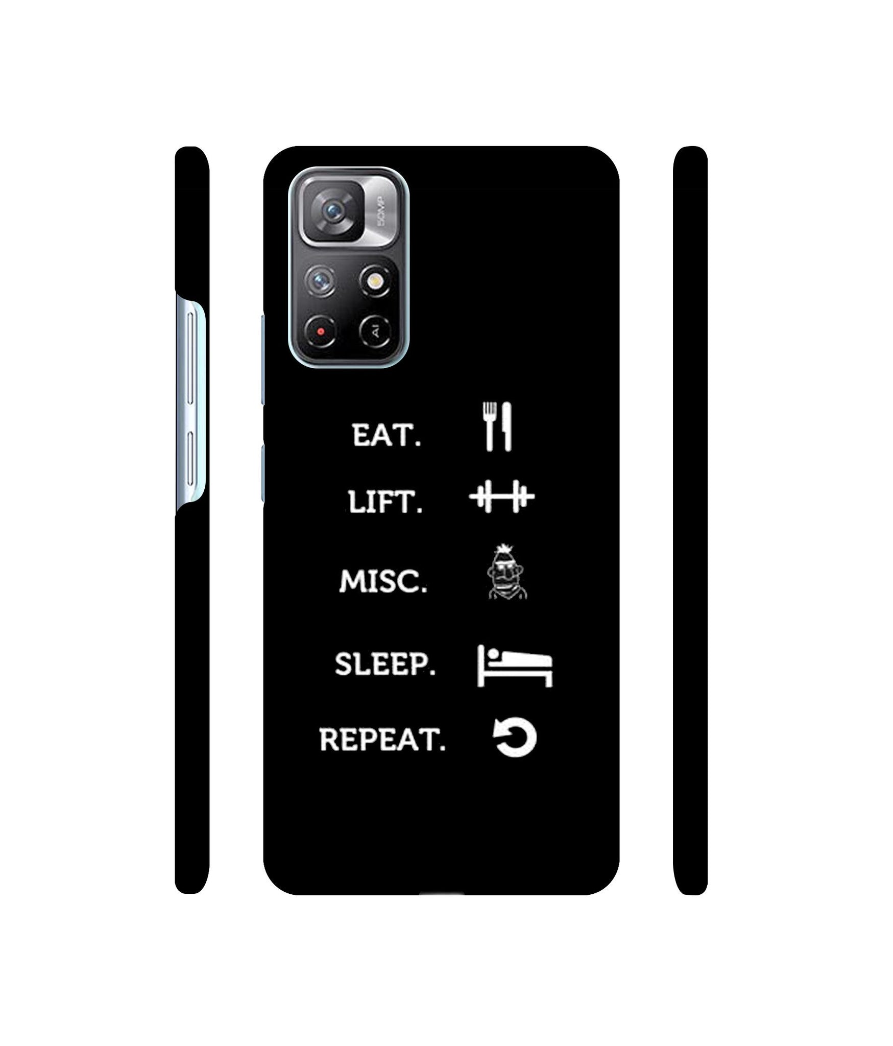 Life Tool Quote Designer Hard Back Cover for Mi Redmi Note 11T 5G / Poco M4 Pro 5G