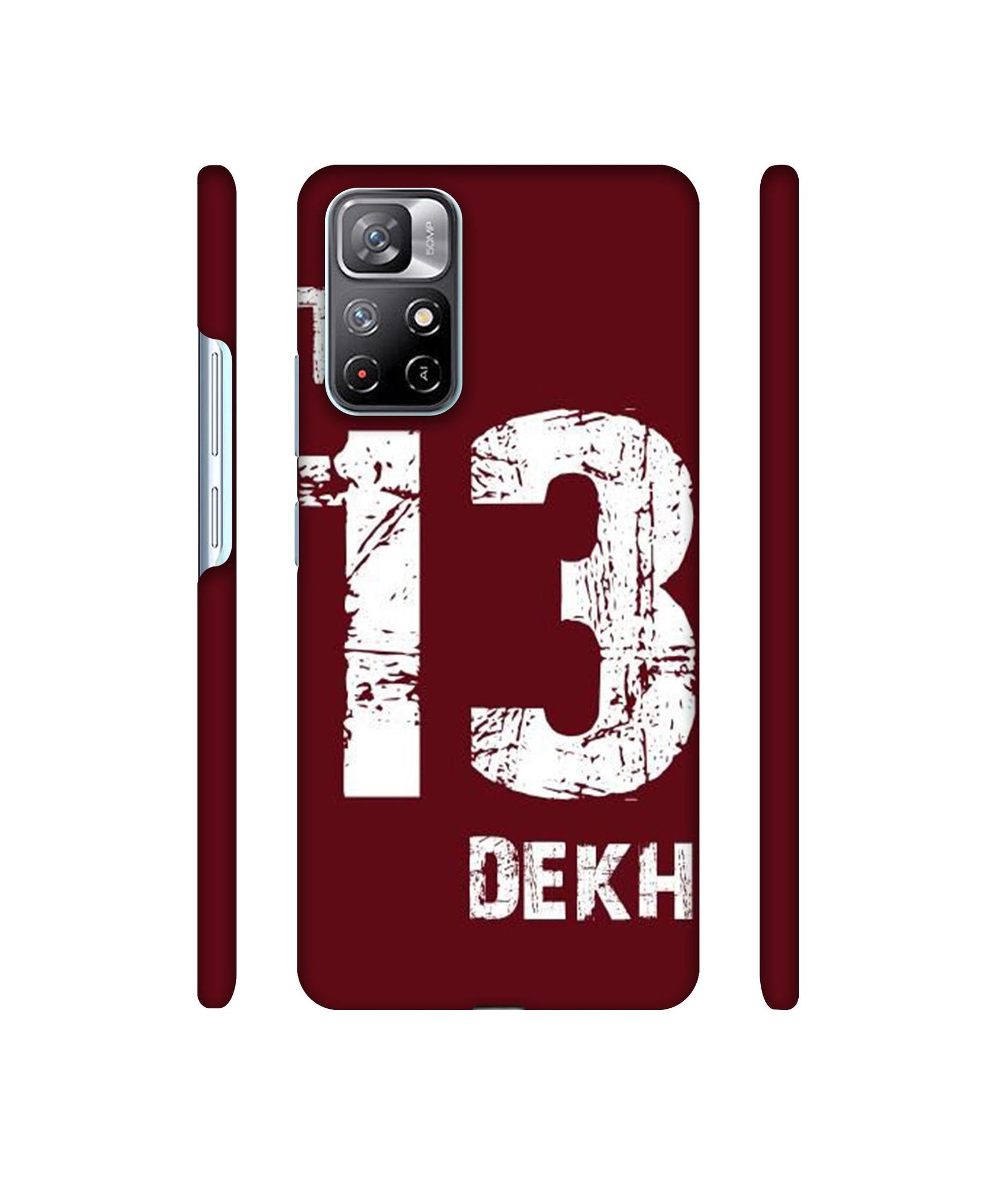 Tu 13 Dekh Designer Hard Back Cover for Mi Redmi Note 11T 5G / Poco M4 Pro 5G