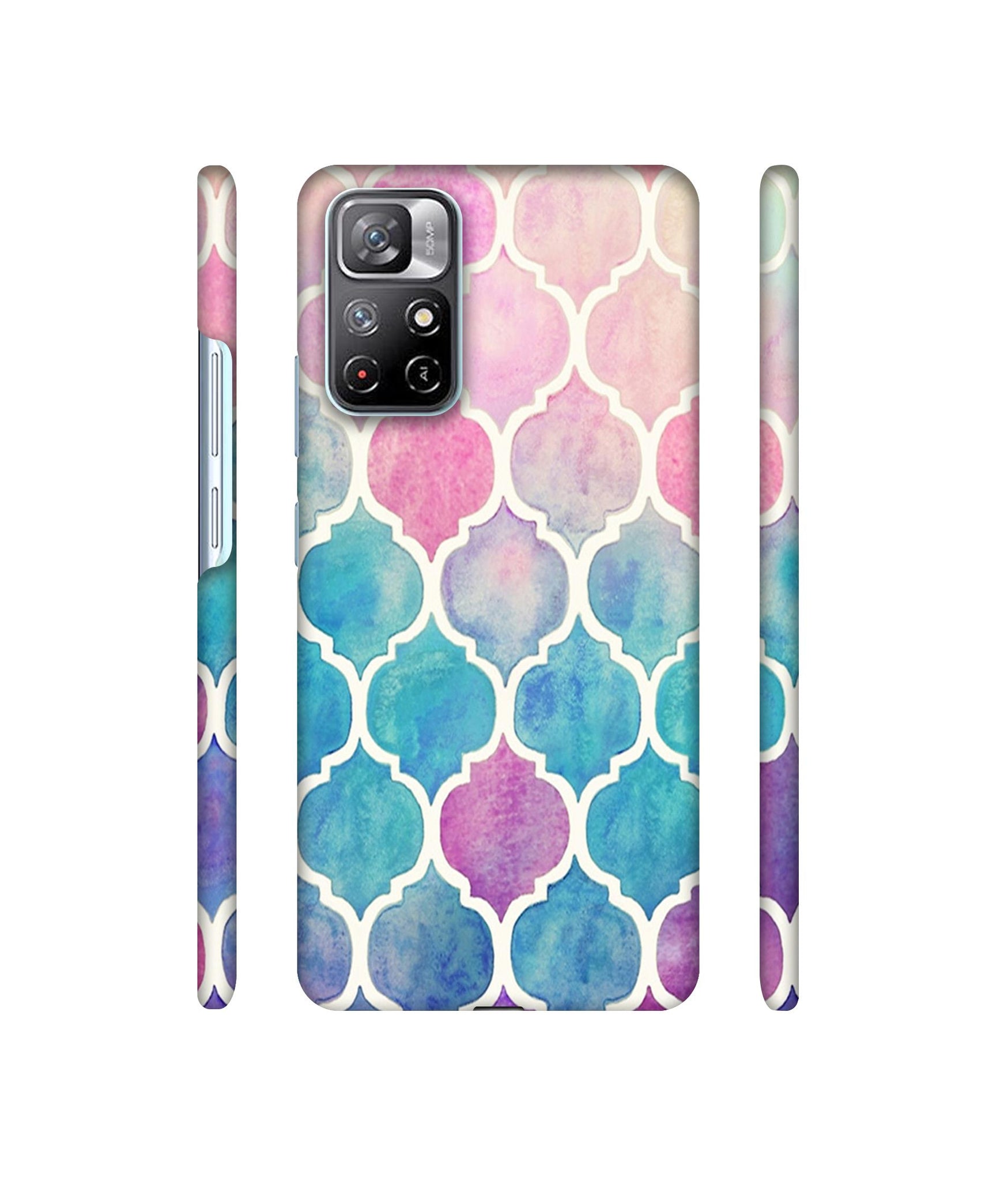 Patterns Art Designer Hard Back Cover for Mi Redmi Note 11T 5G / Poco M4 Pro 5G