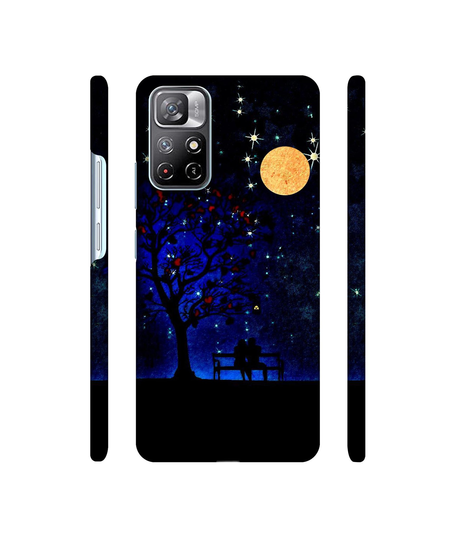 Blue Sky Designer Hard Back Cover for Mi Redmi Note 11T 5G / Poco M4 Pro 5G