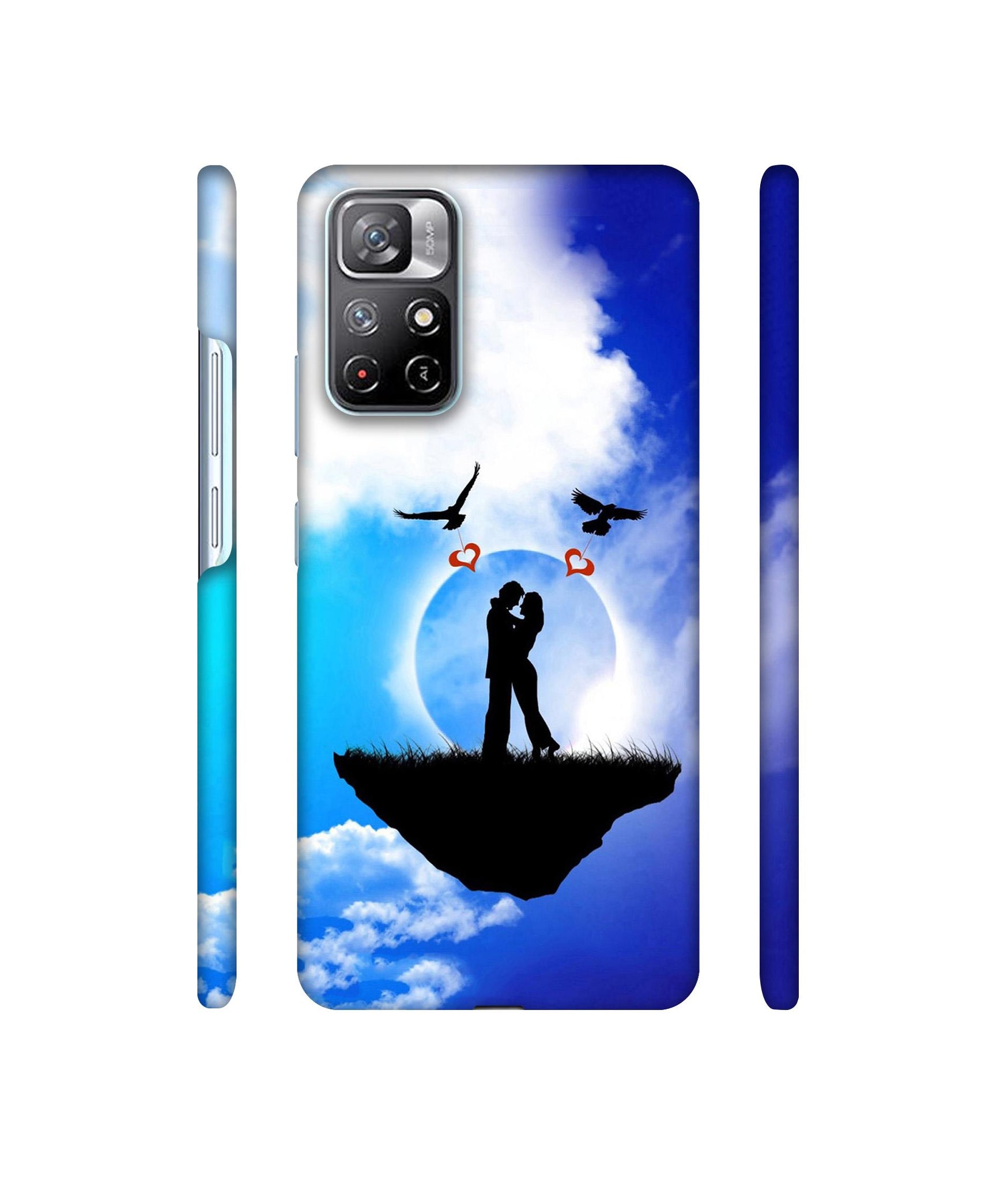 Flying Love Designer Hard Back Cover for Mi Redmi Note 11T 5G / Poco M4 Pro 5G