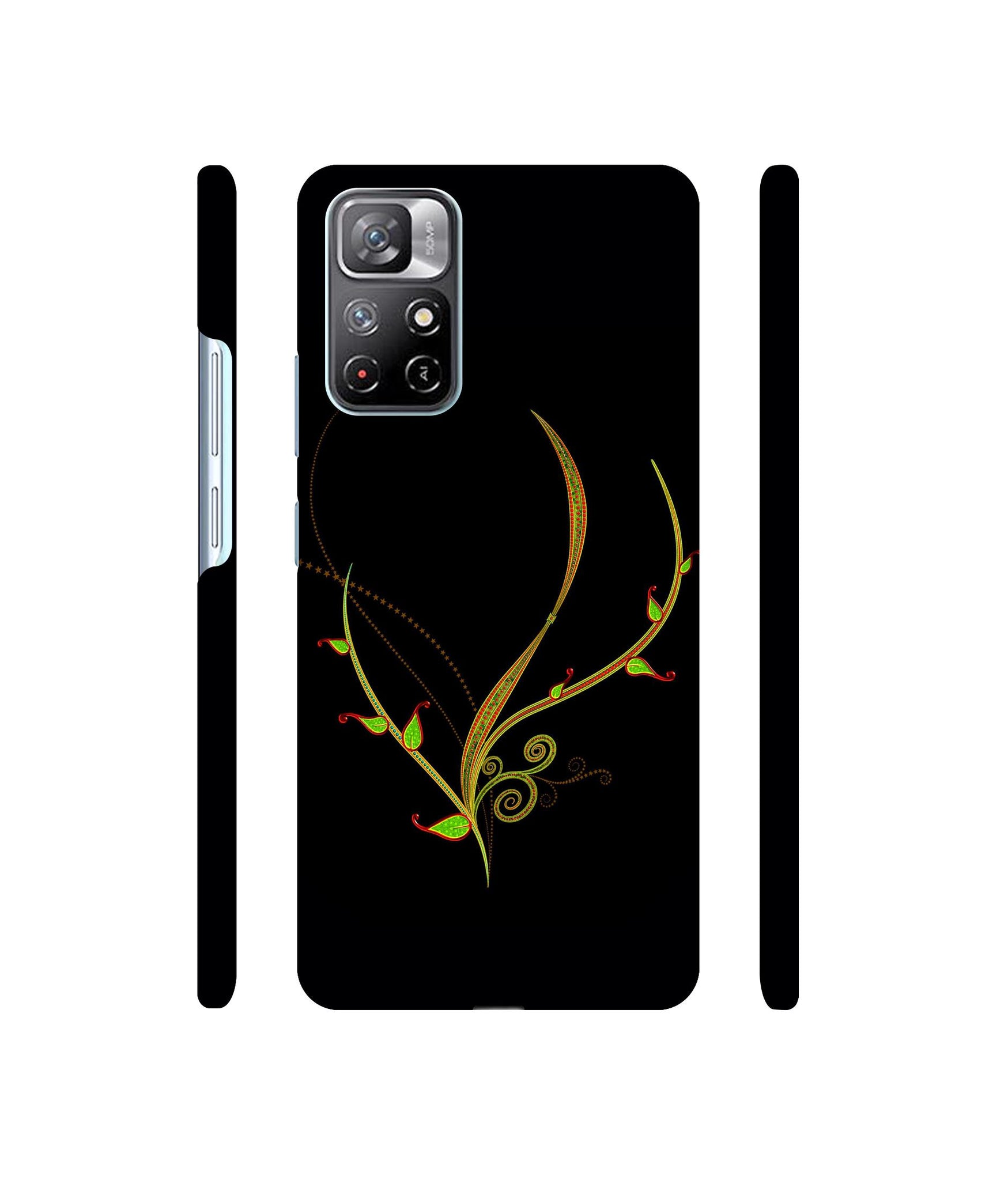 Yellow Pattern Designer Hard Back Cover for Mi Redmi Note 11T 5G / Poco M4 Pro 5G