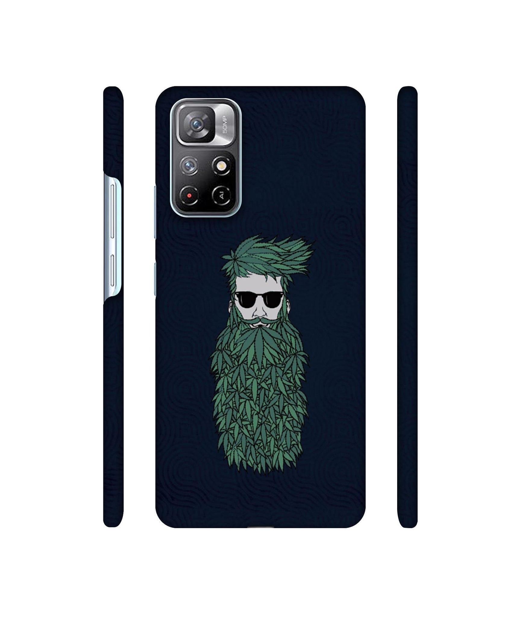 Beard Man Designer Hard Back Cover for Mi Redmi Note 11T 5G / Poco M4 Pro 5G