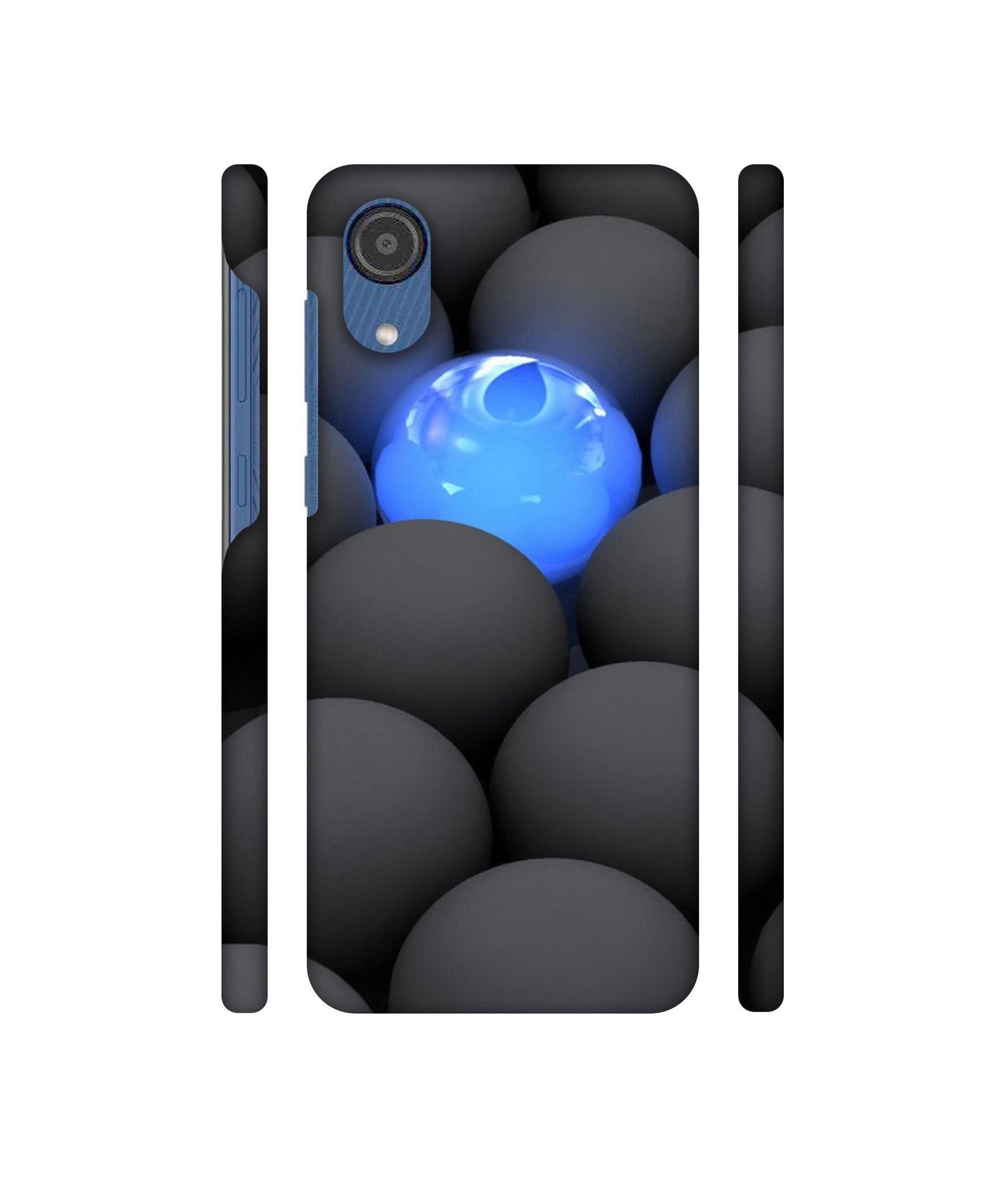 Balls Dark Neon Sight Surface Designer Hard Back Cover for Samsung Galaxy M03