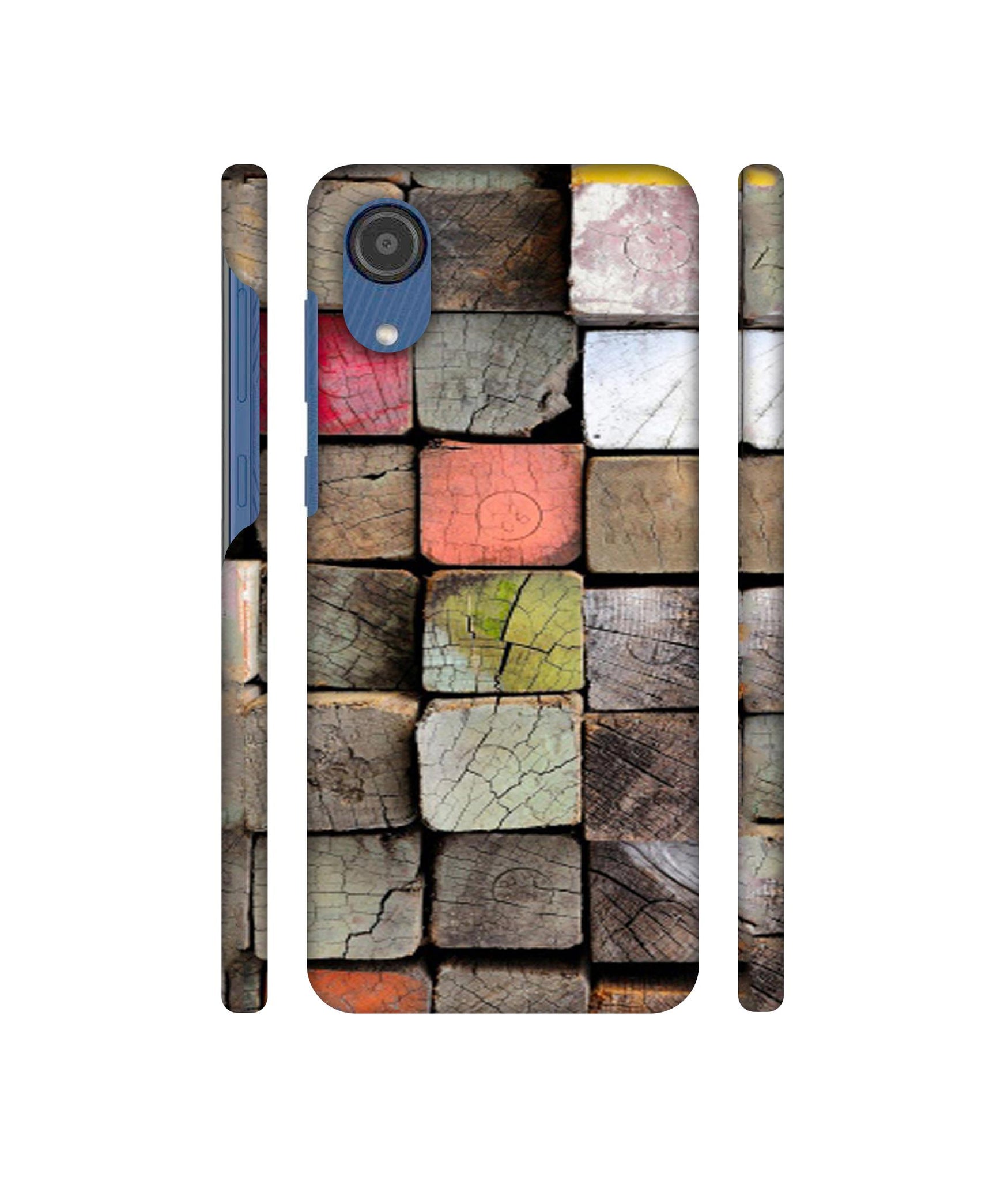 Wood Lumber Paint Designer Hard Back Cover for Samsung Galaxy M03
