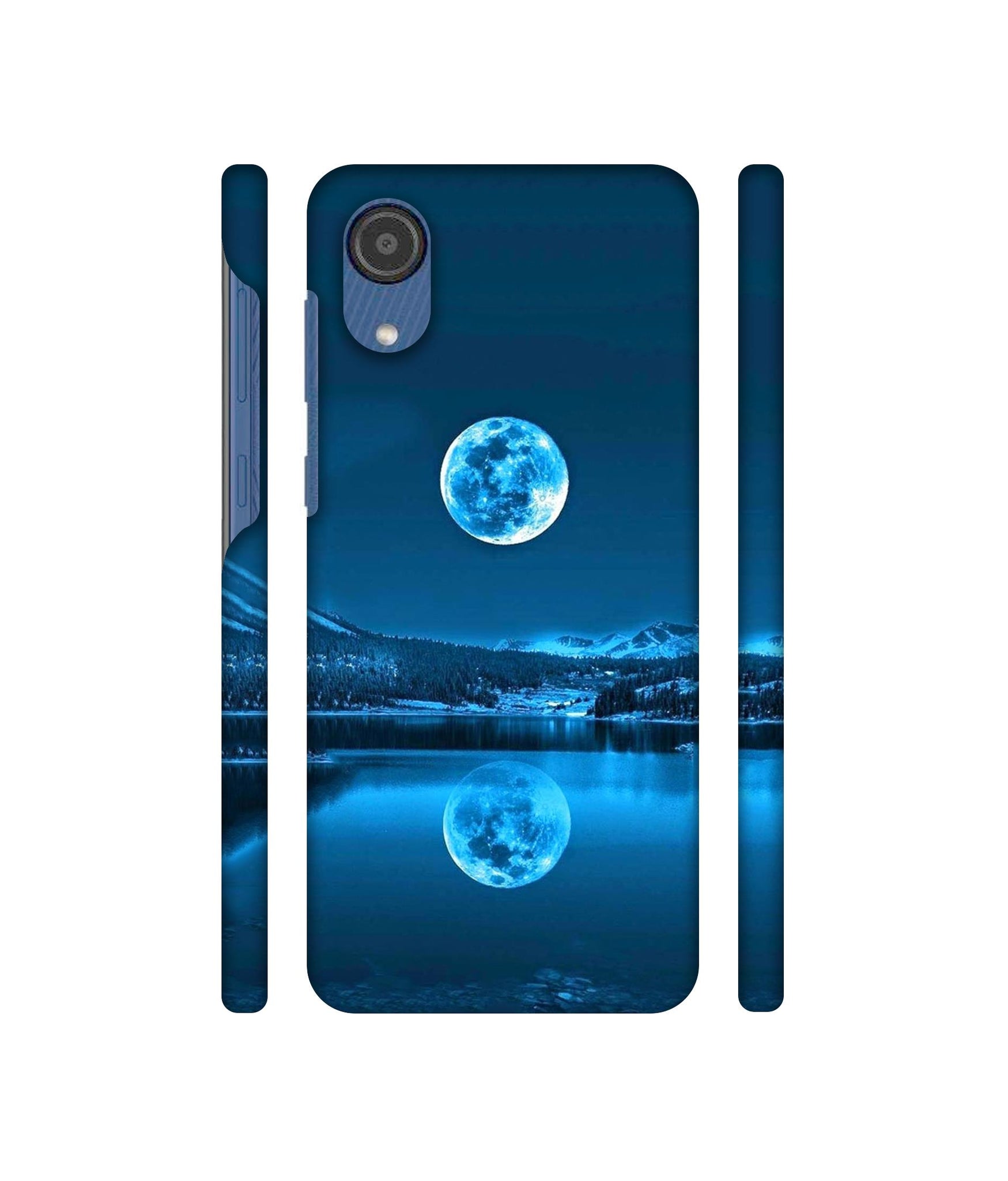 Awesome Moon Designer Hard Back Cover for Samsung Galaxy M03