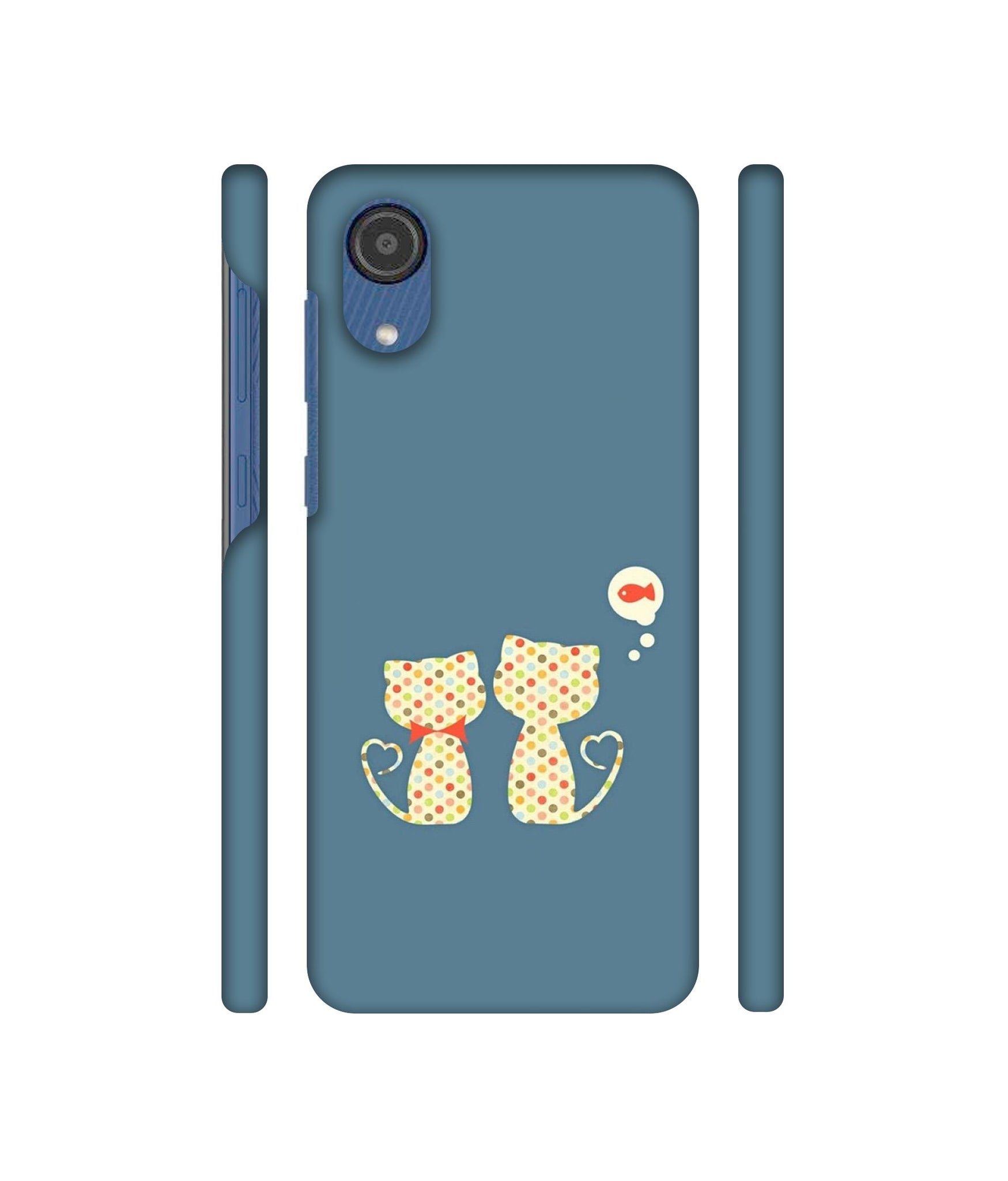 Fish On Mind Print Designer Hard Back Cover for Samsung Galaxy M03
