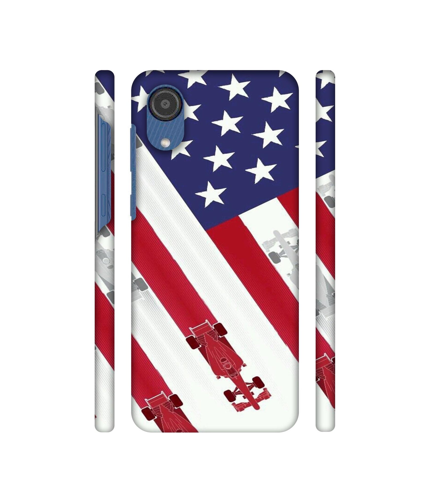 Ferrari On the Zoom Print Designer Hard Back Cover for Samsung Galaxy M03