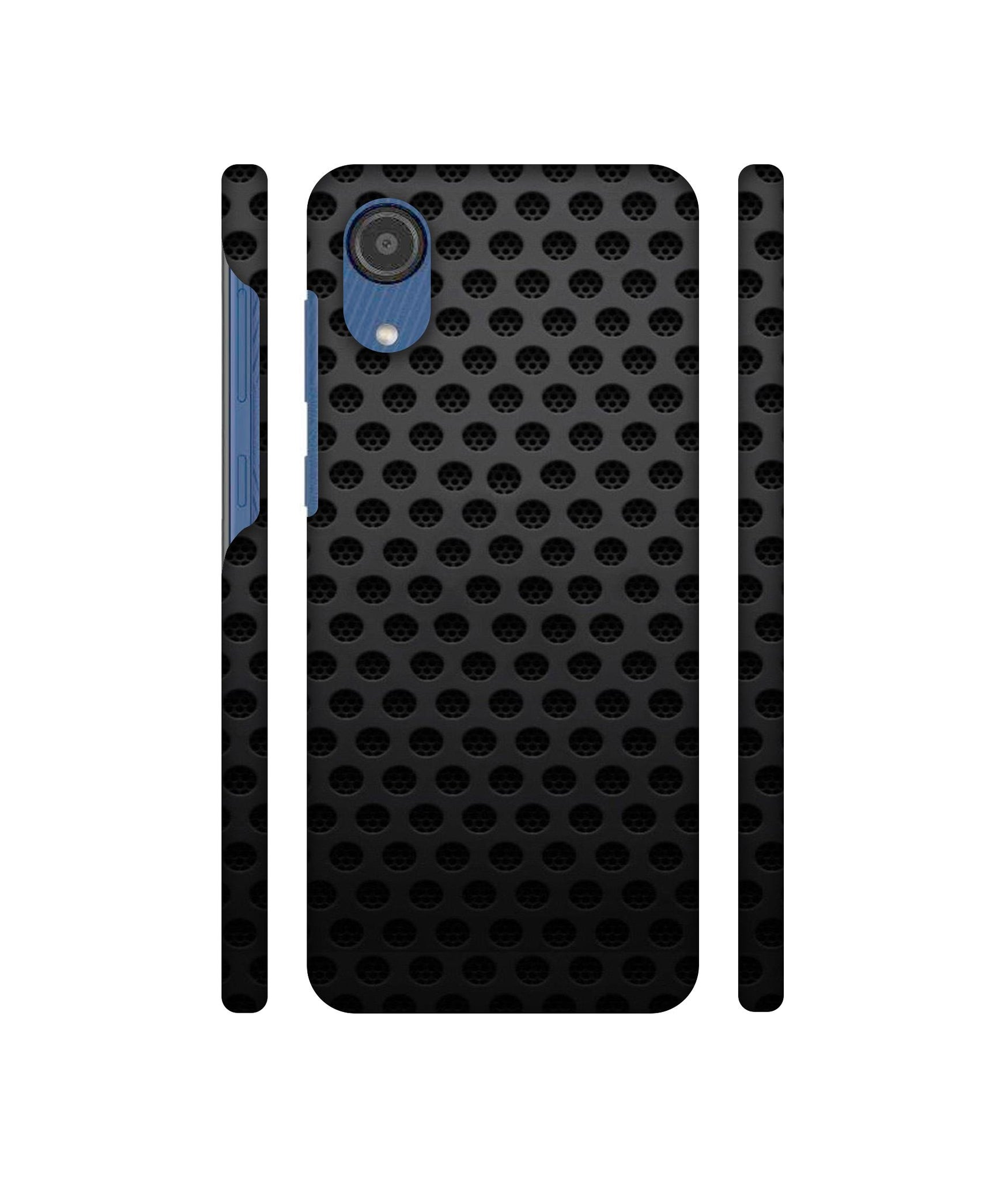Black Circle Designer Hard Back Cover for Samsung Galaxy M03