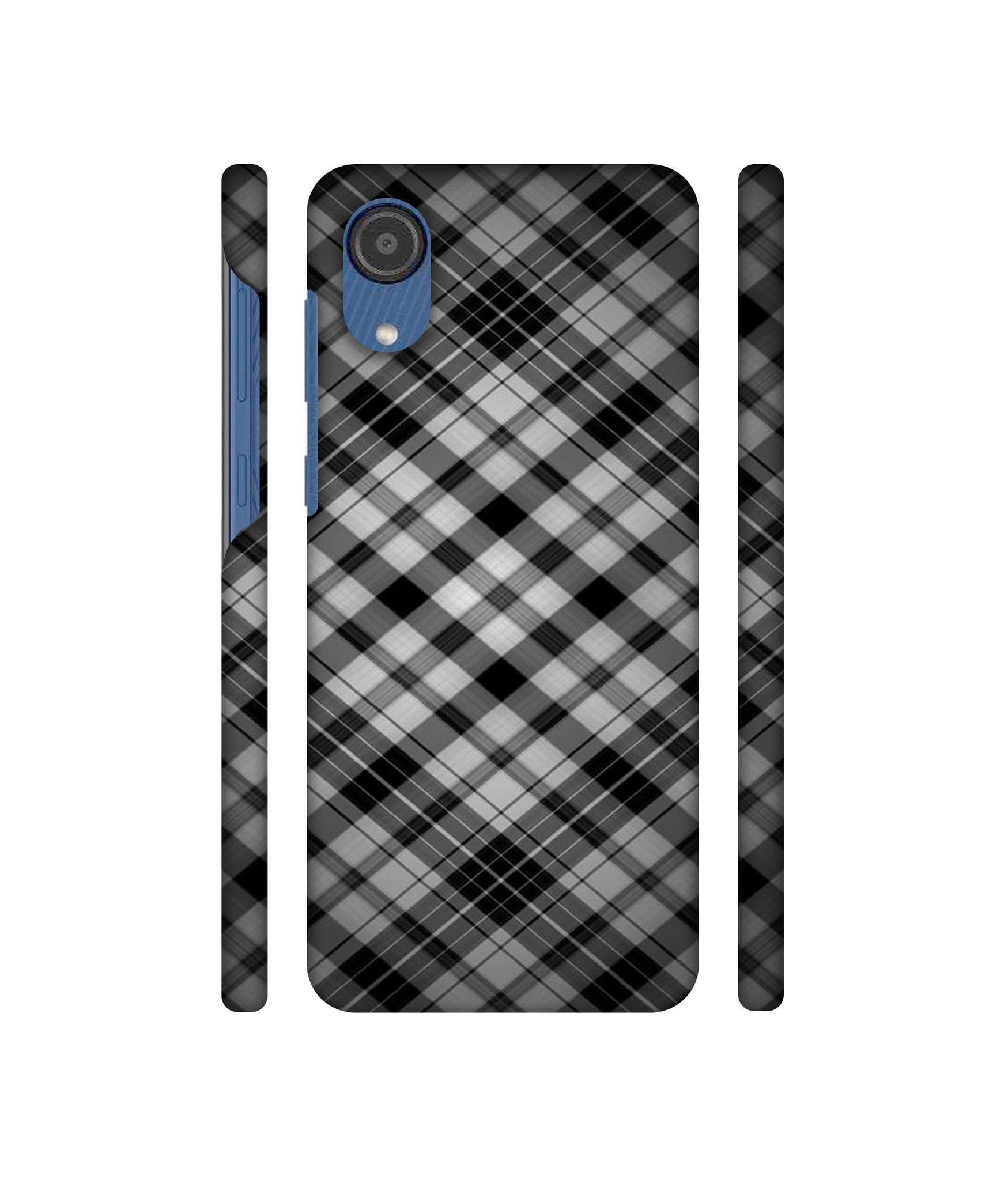 Black Stripes Pattern Designer Hard Back Cover for Samsung Galaxy M03