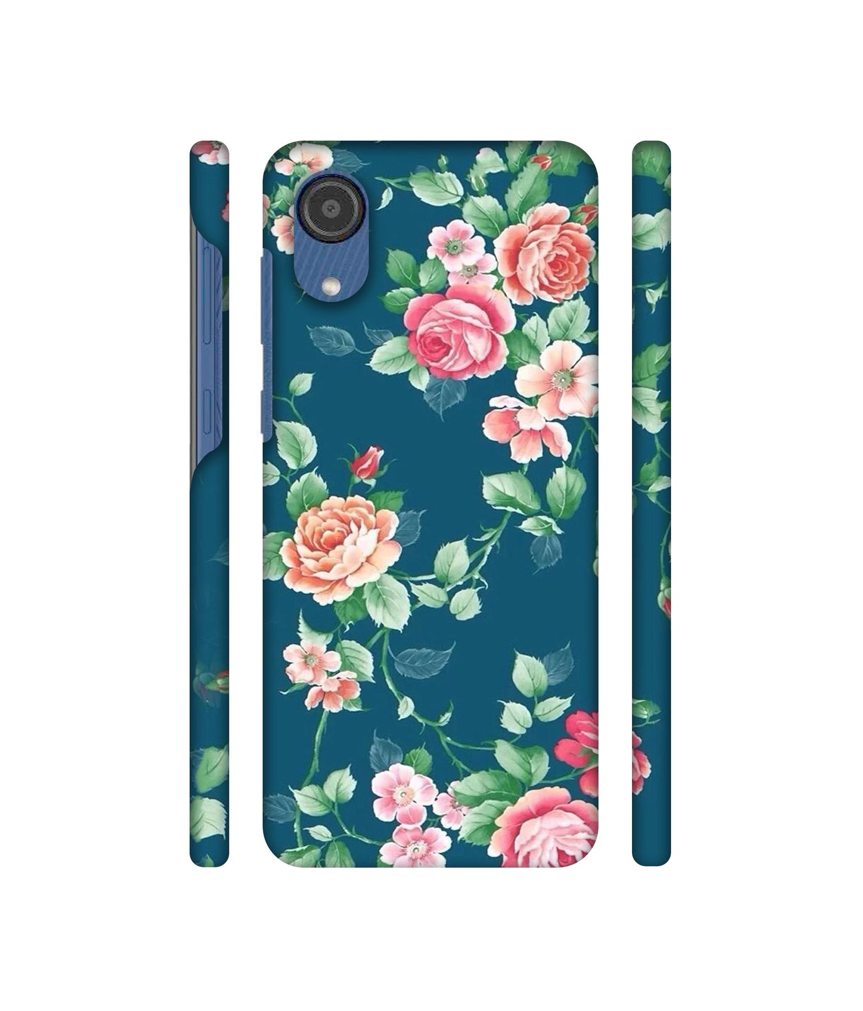 Vintage Floral Designer Hard Back Cover for Samsung Galaxy M03