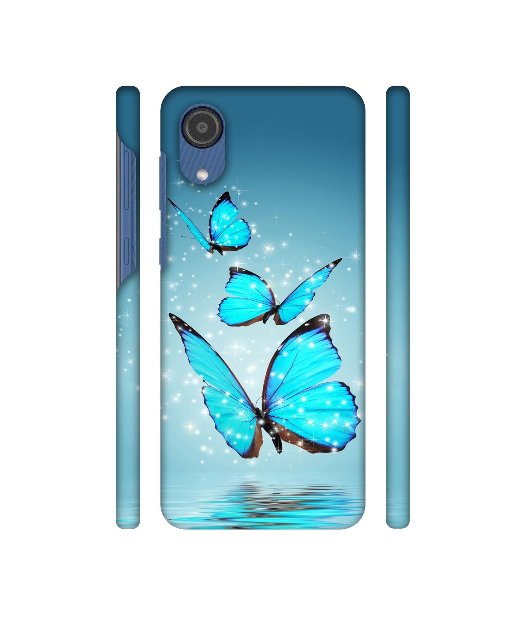 Flying Butterflies Designer Hard Back Cover for Samsung Galaxy M03