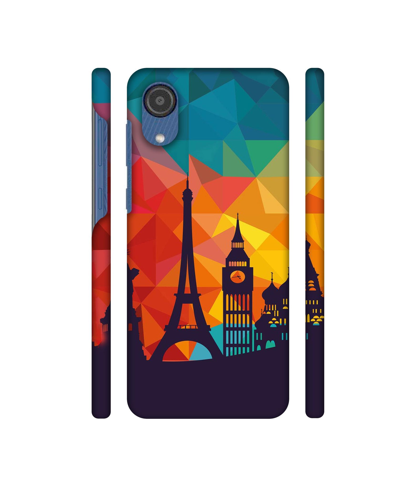 Colored Paris Designer Hard Back Cover for Samsung Galaxy M03