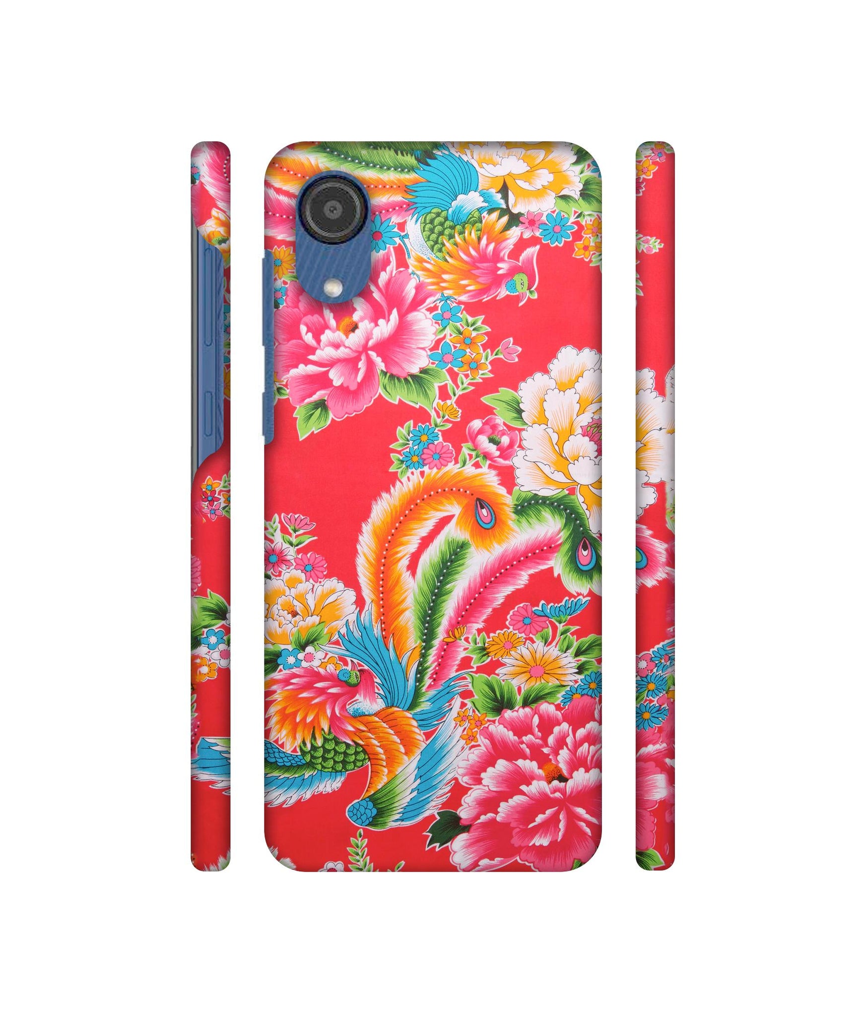 Cute Floral Pattern Print Designer Hard Back Cover for Samsung Galaxy M03